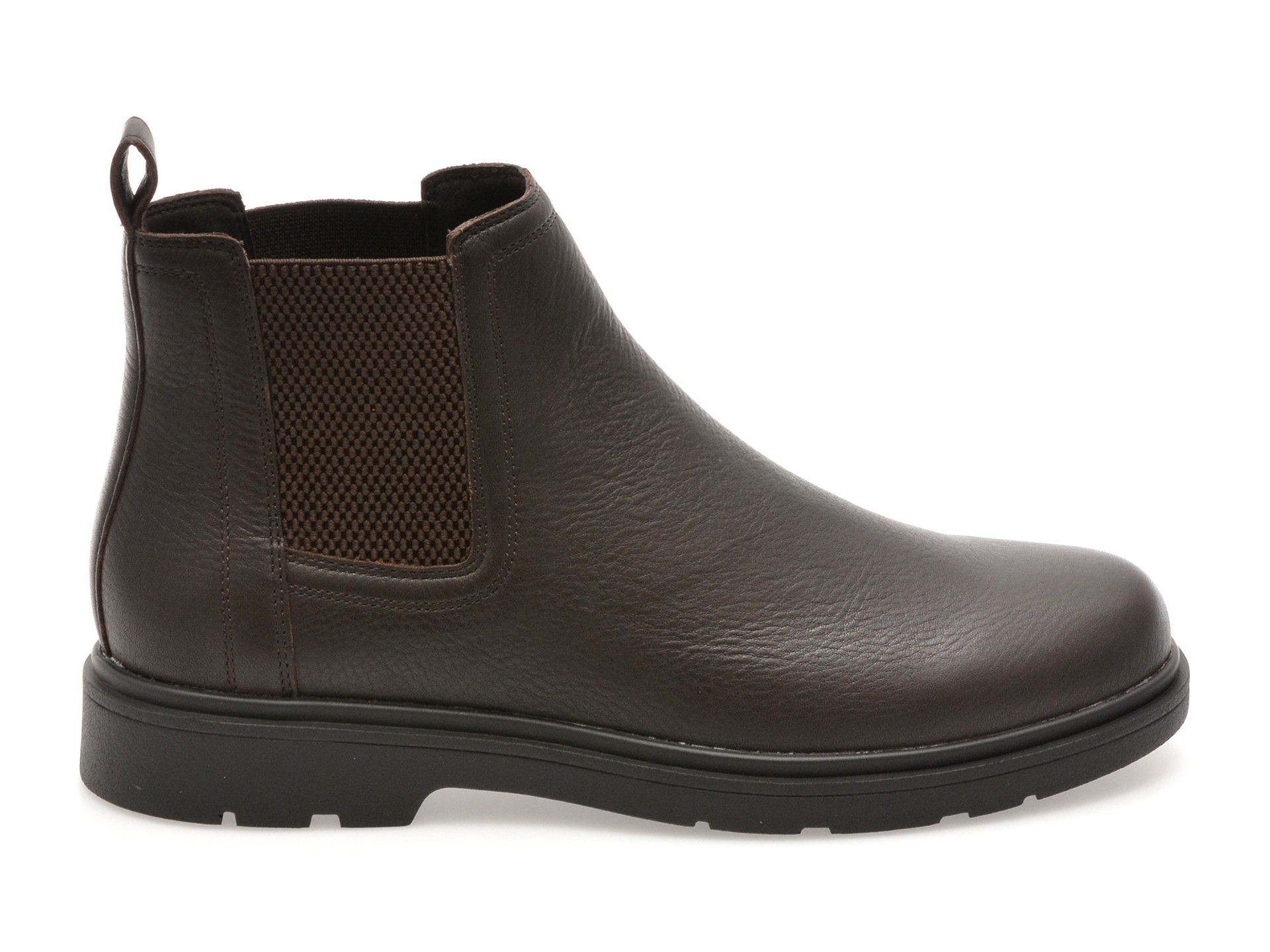 Ghete GEOX maro, U36D1C, din piele naturala