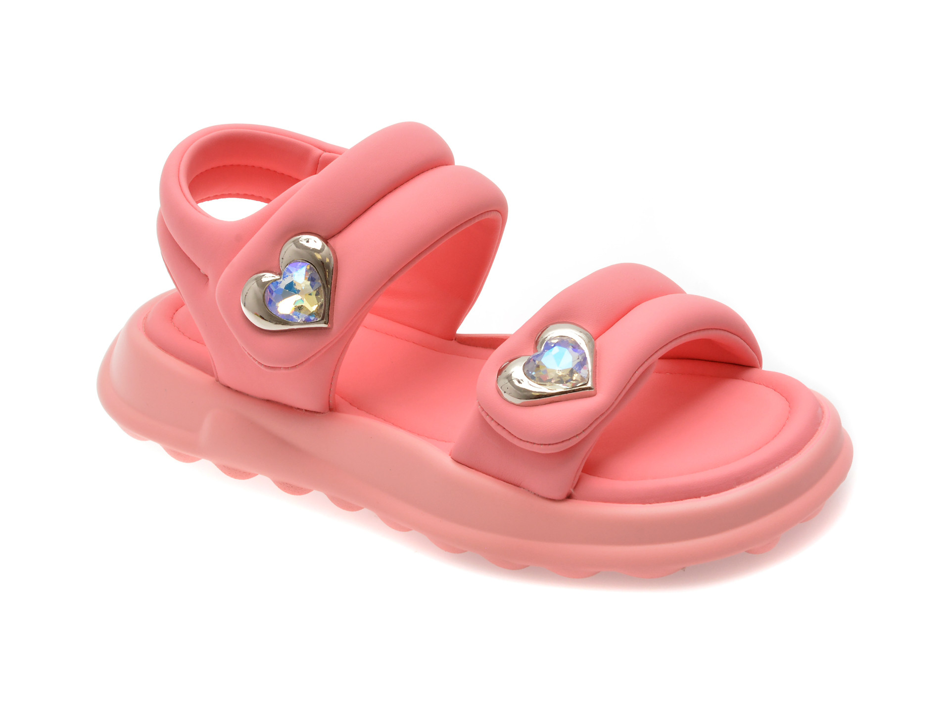 Sandale SELECTION KIDS roz, 6015, din piele ecologica