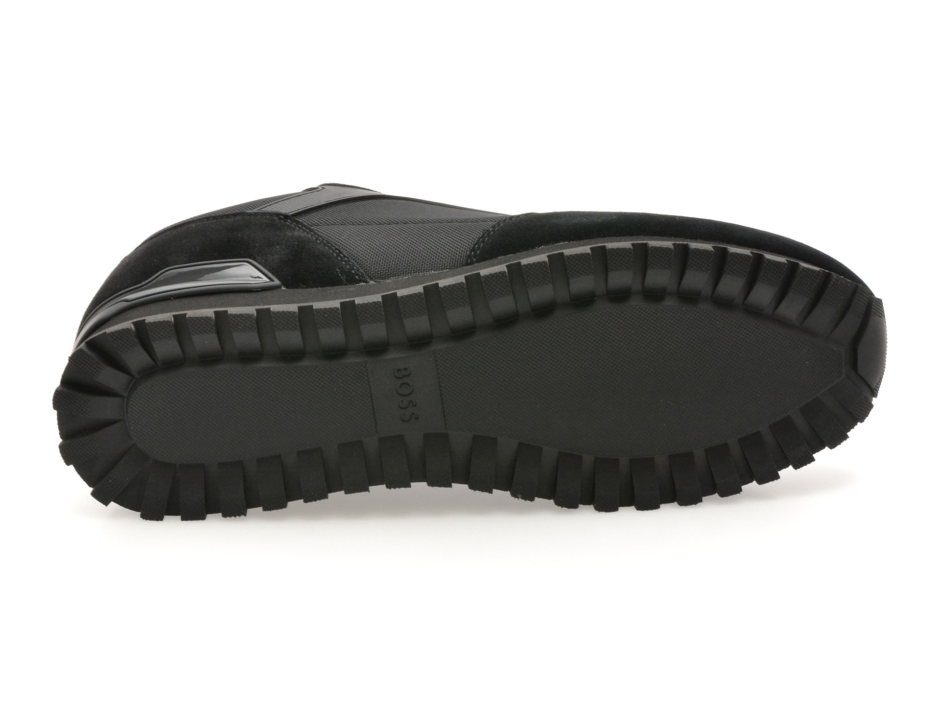 Pantofi sport BOSS negri, 3221, din material textil
