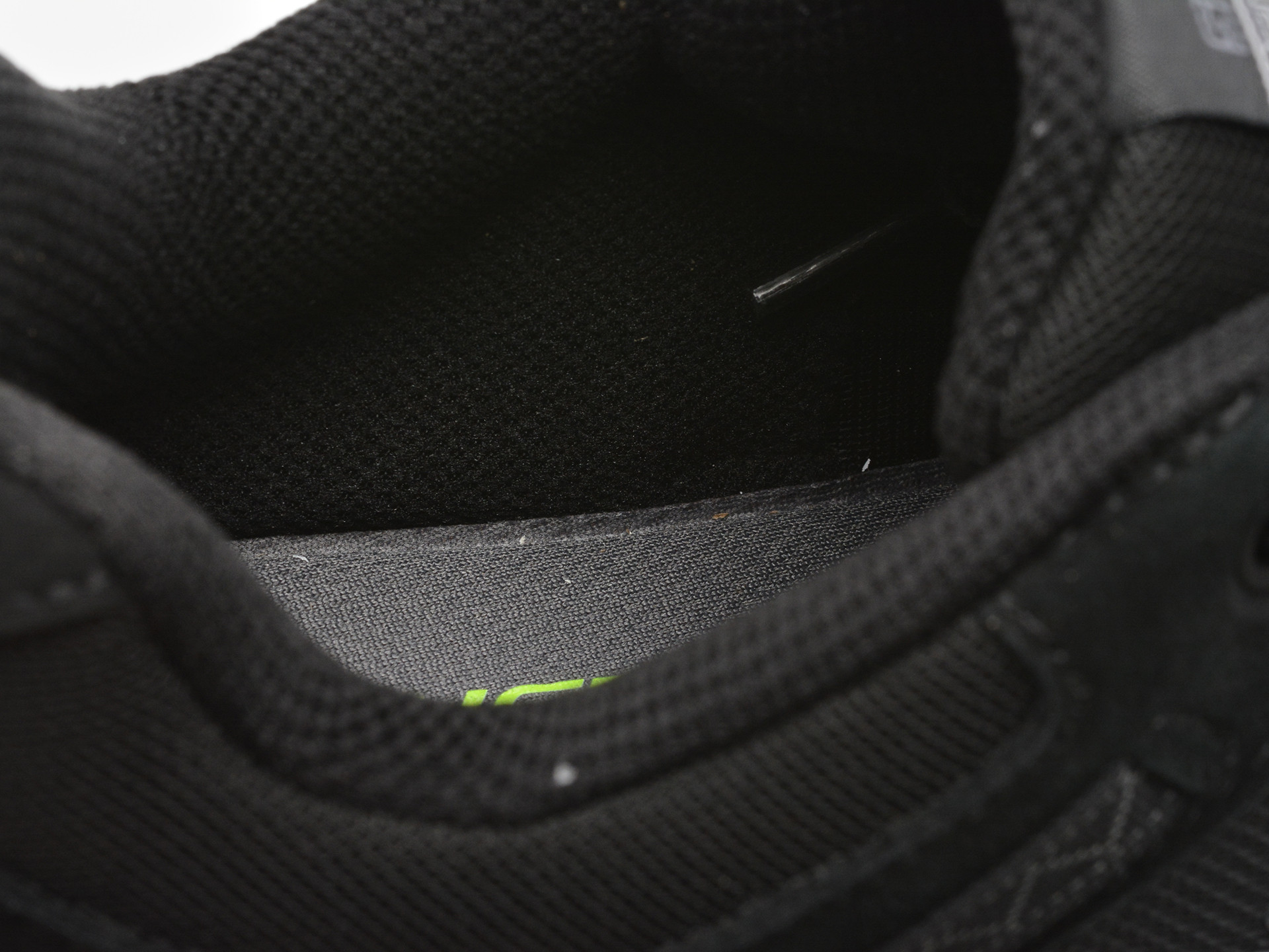 Pantofi sport SKECHERS negri, OAK CANYON, din material textil si piele naturala