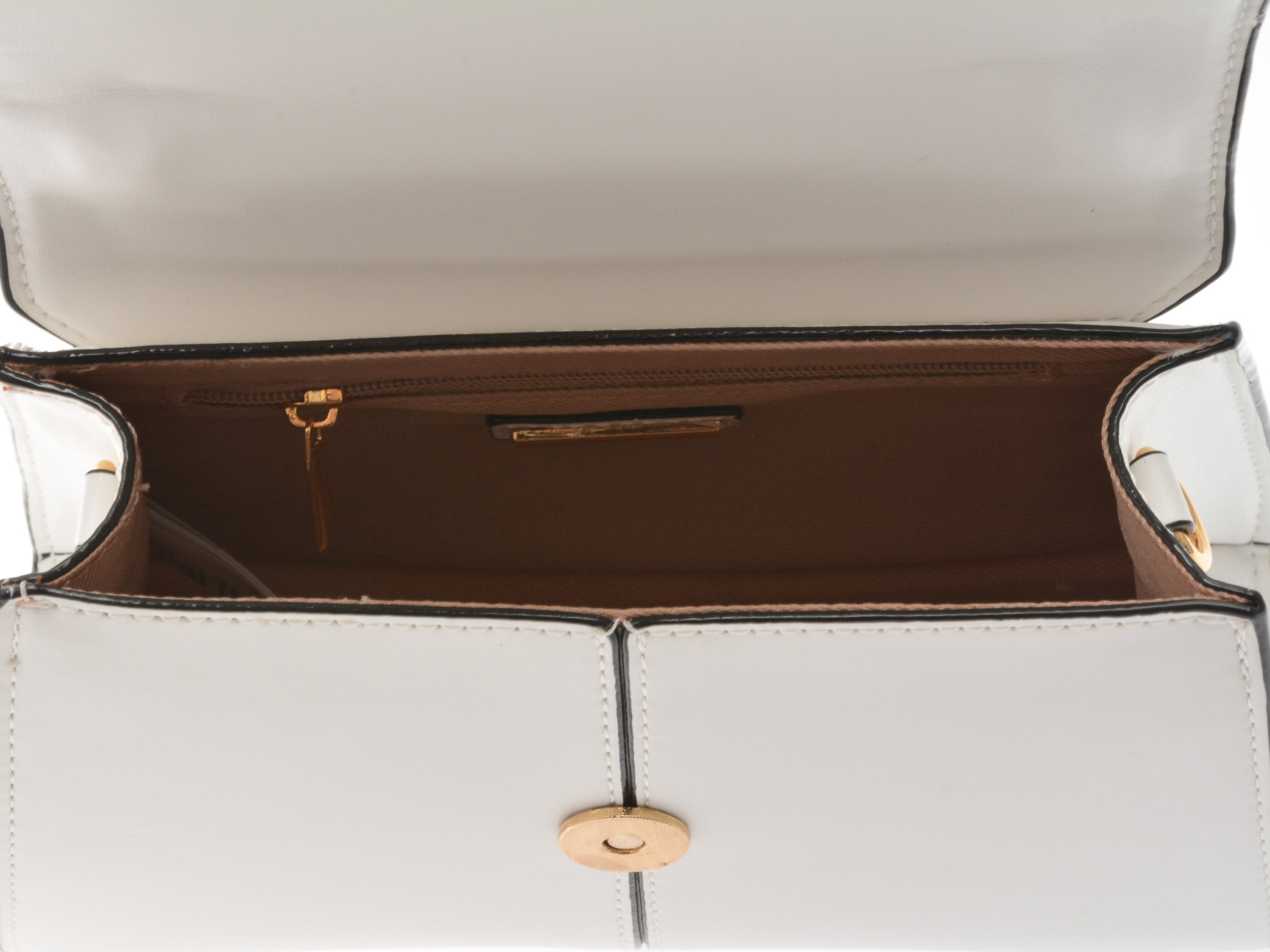 Geanta ALDO alba, SADIEHB 100, din piele ecologica