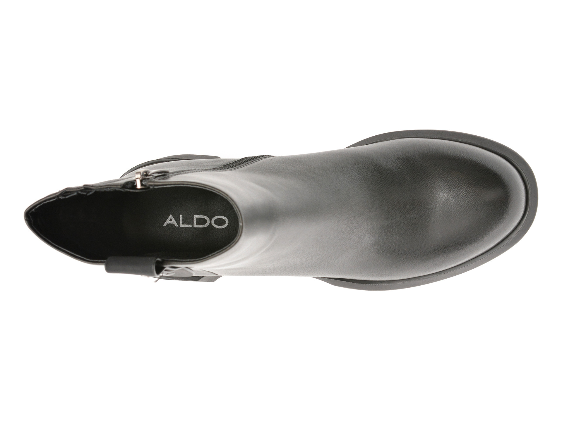 Ghete ALDO negre, AT91, din piele naturala