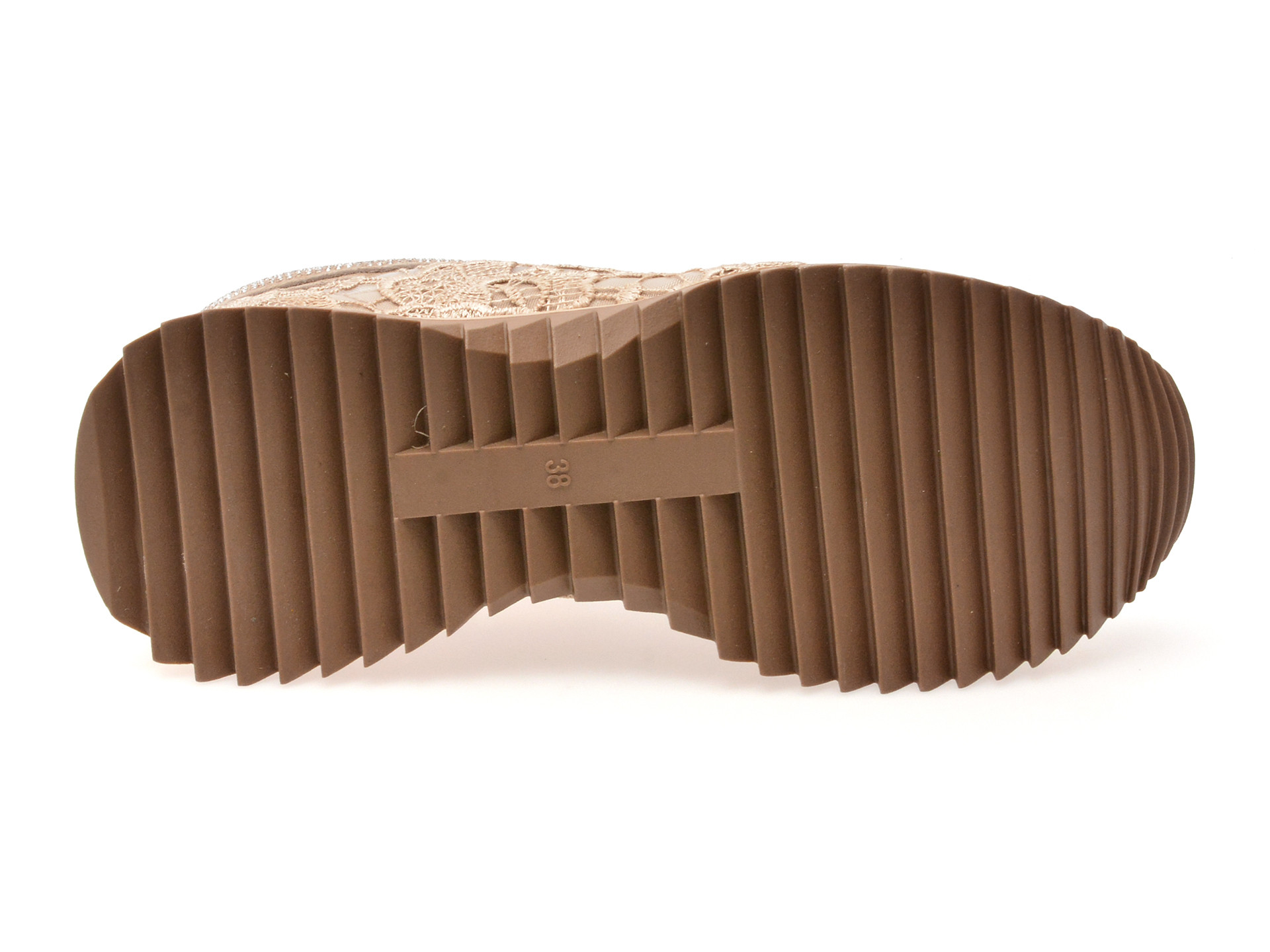Pantofi sport EPICA nude, QS663, din material textil
