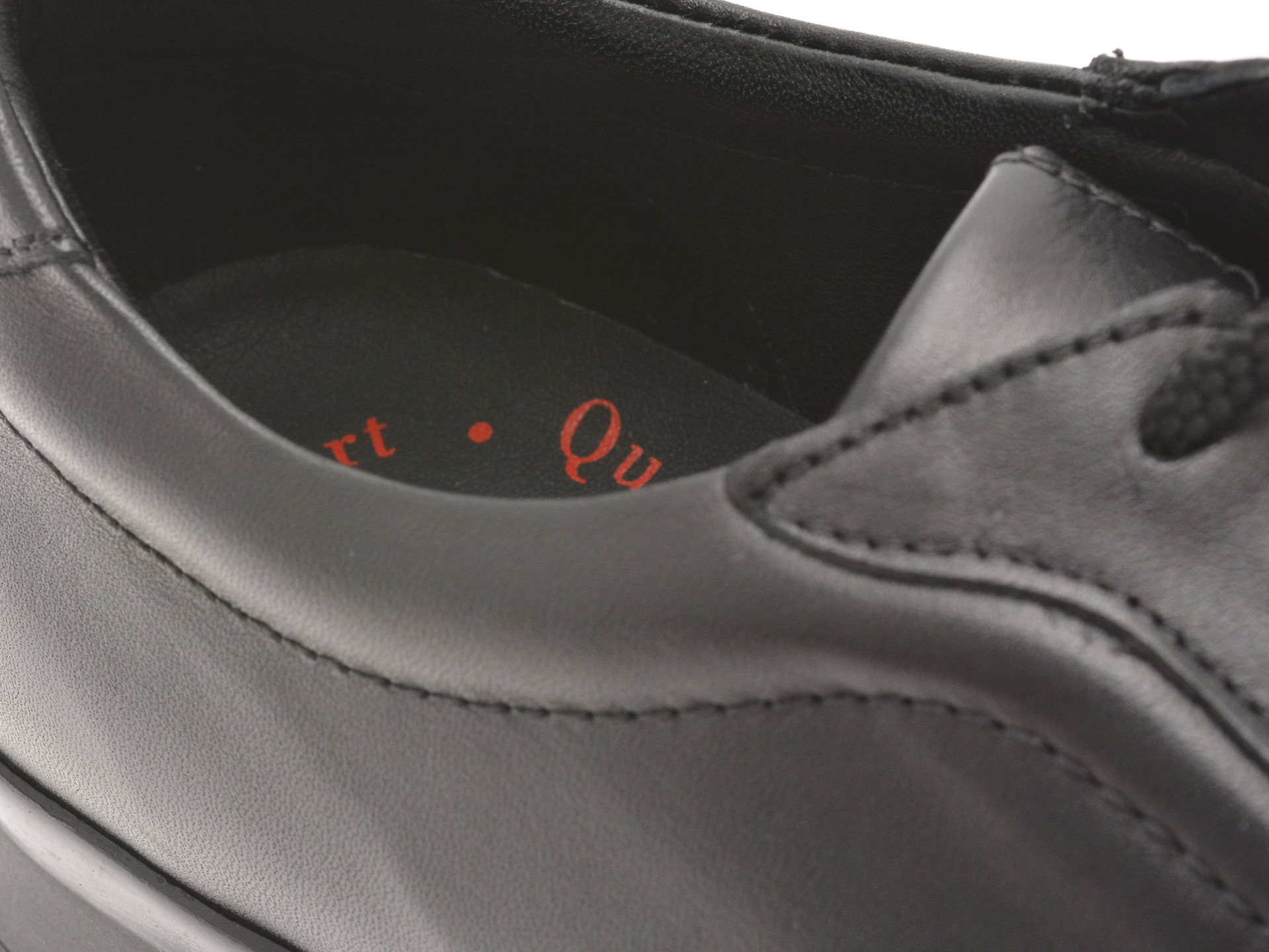 Pantofi sport OTTER negri, 54521, din piele naturala