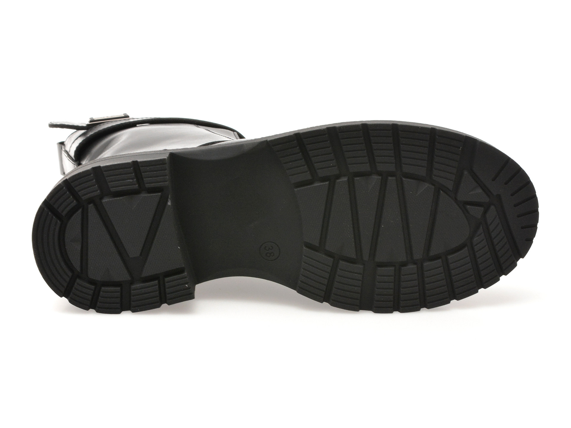 Ghete EPICA negre, 1504255, din piele naturala