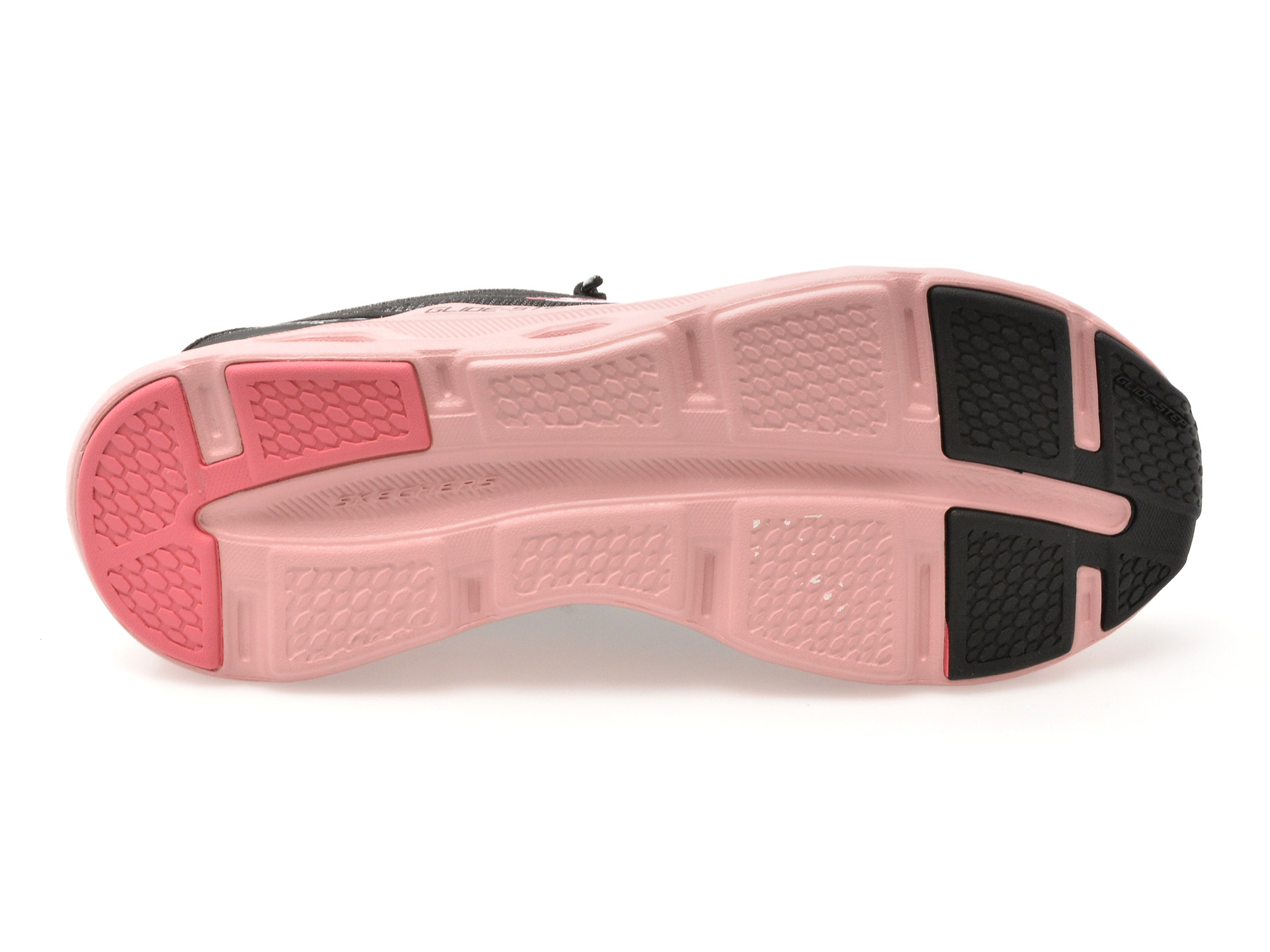Pantofi sport SKECHERS negri, GLIDE-STEP ALTUS, din material textil
