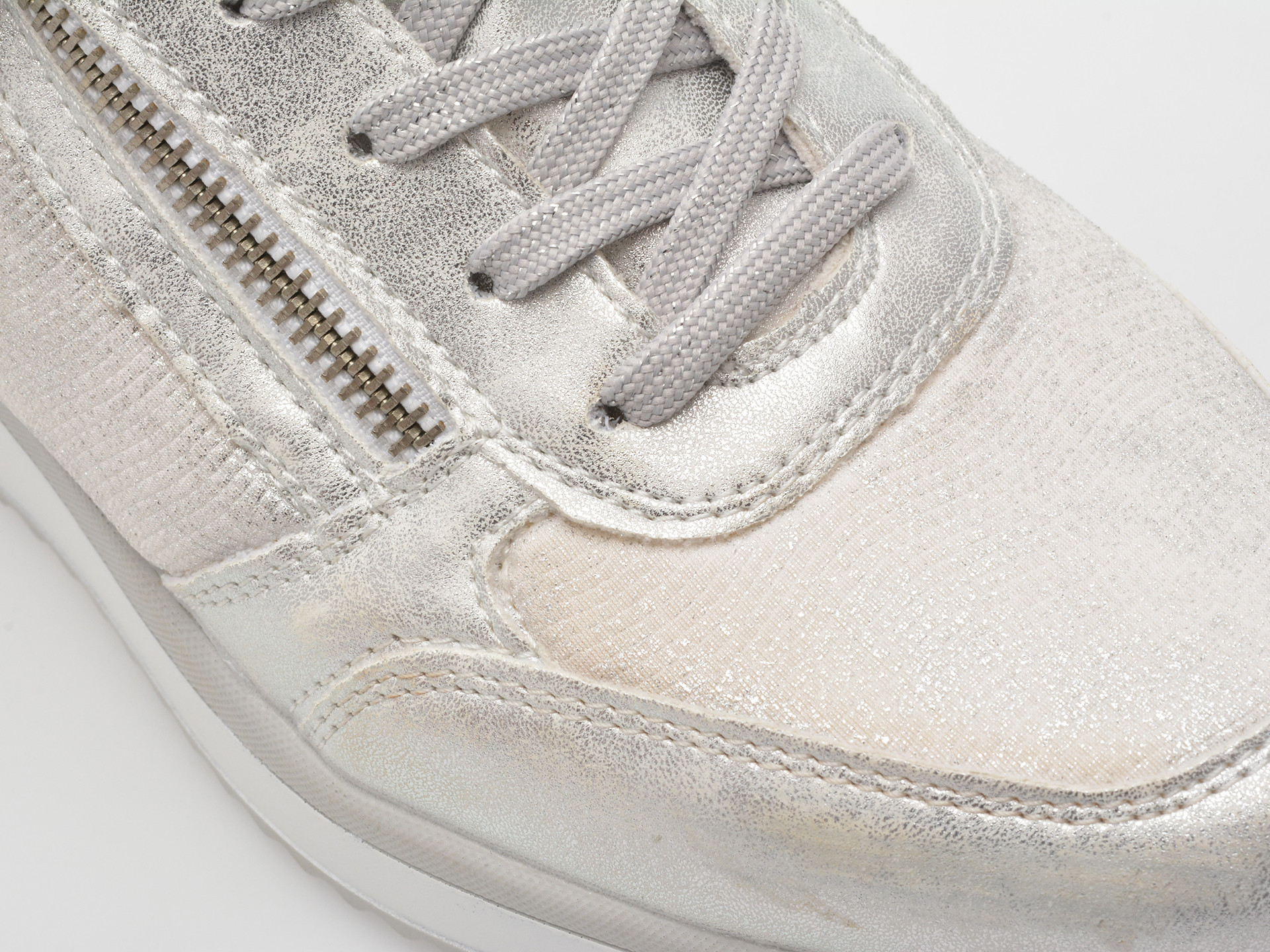 Pantofi sport REMONTE albi, D2401, din material textil