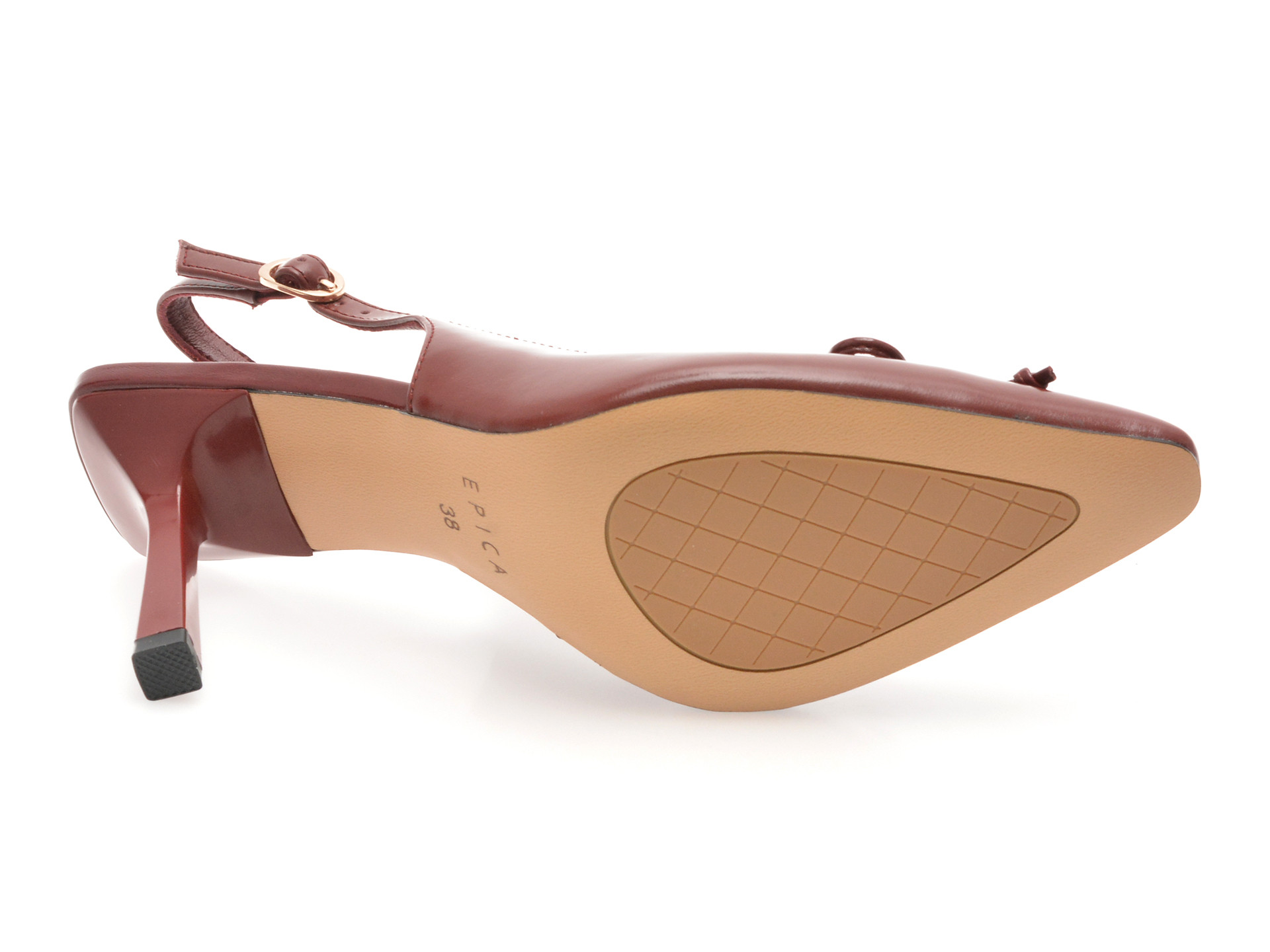 Pantofi eleganti EPICA visinii, 3K706, din piele naturala