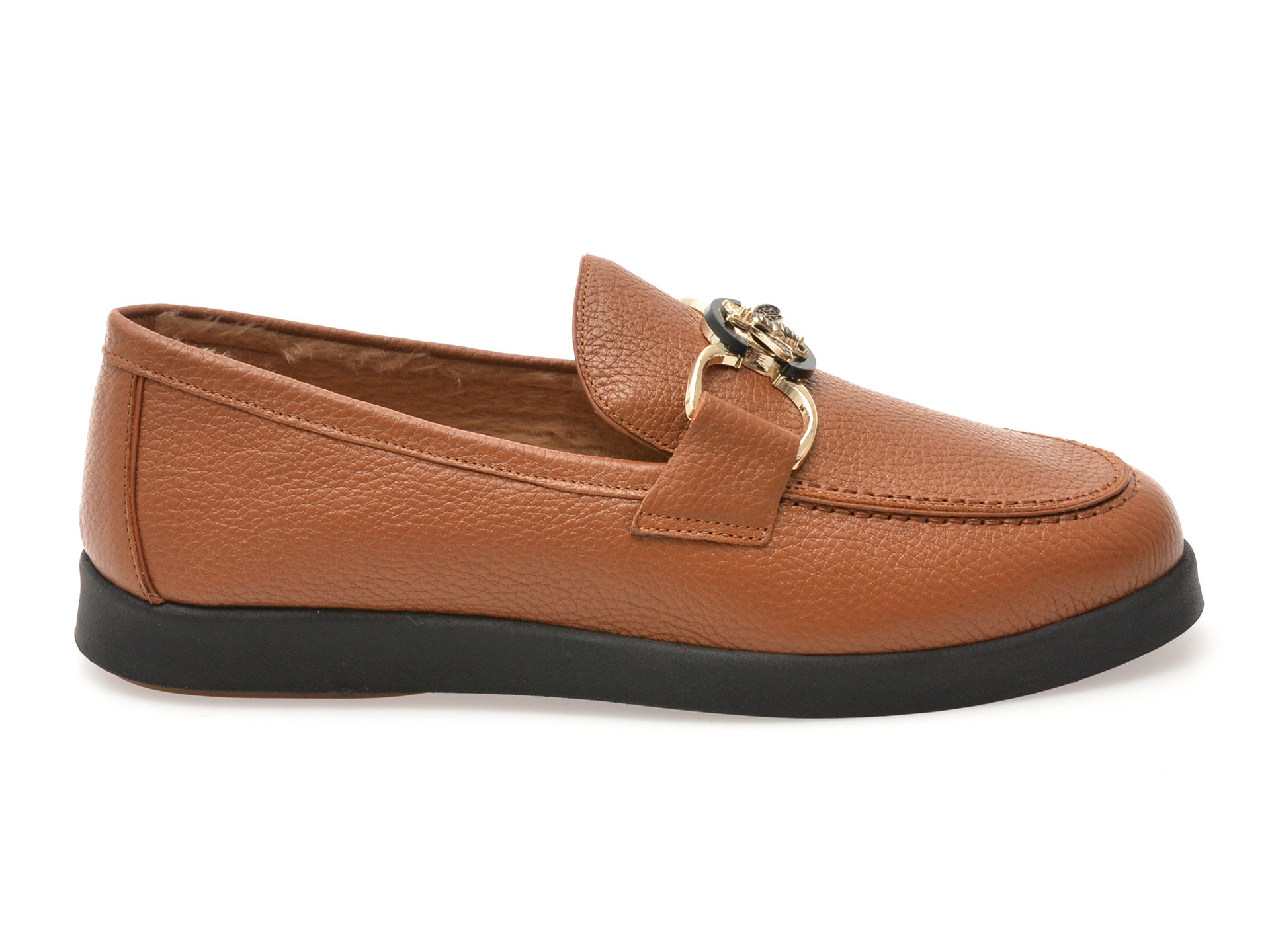 Mocasini EPICA maro, 31110, din piele naturala