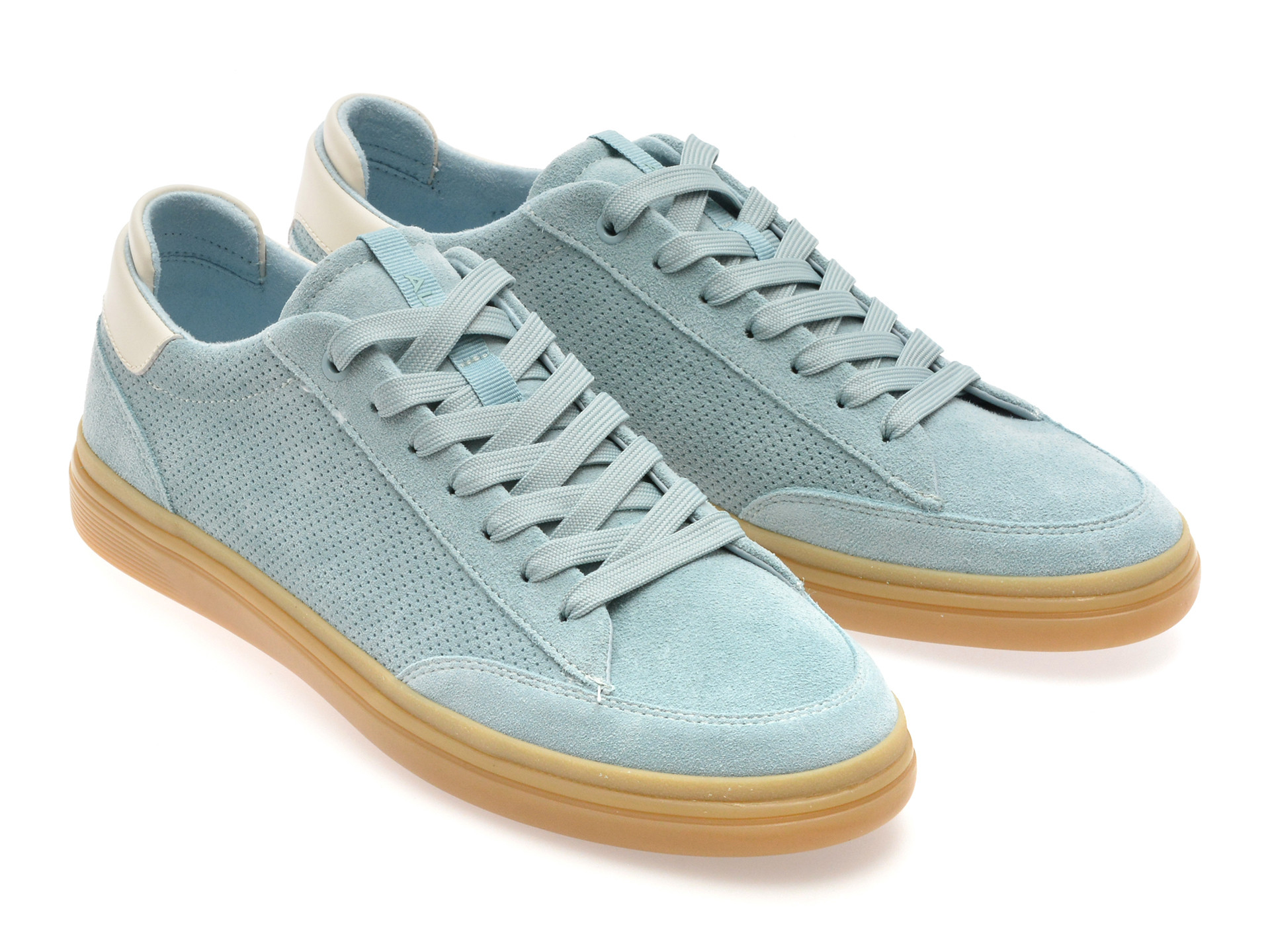 Pantofi sport ALDO albastri, STEPUP 450, din piele intoarsa