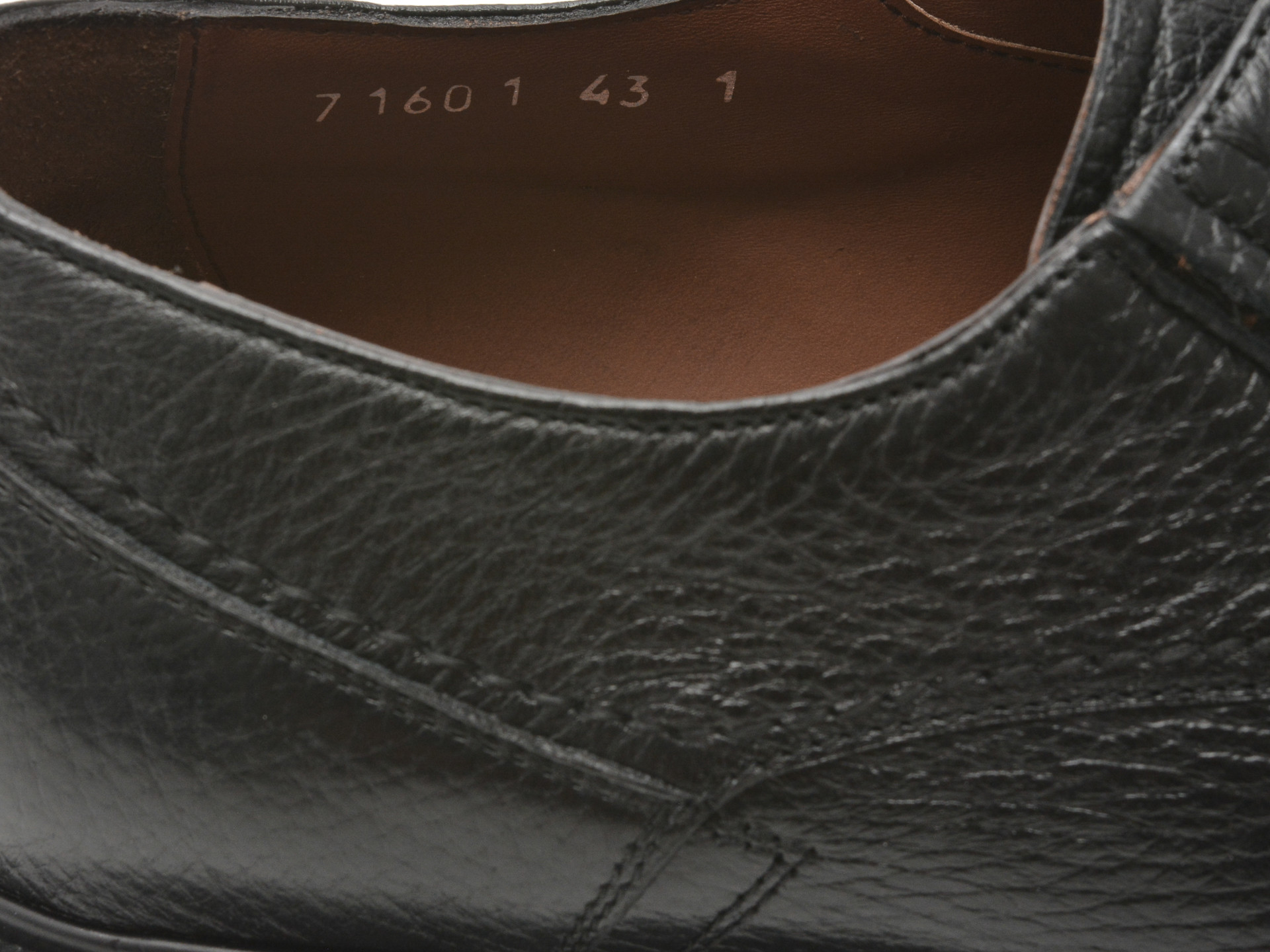 Mocasini eleganti LE COLONEL negri, 71601, din piele naturala