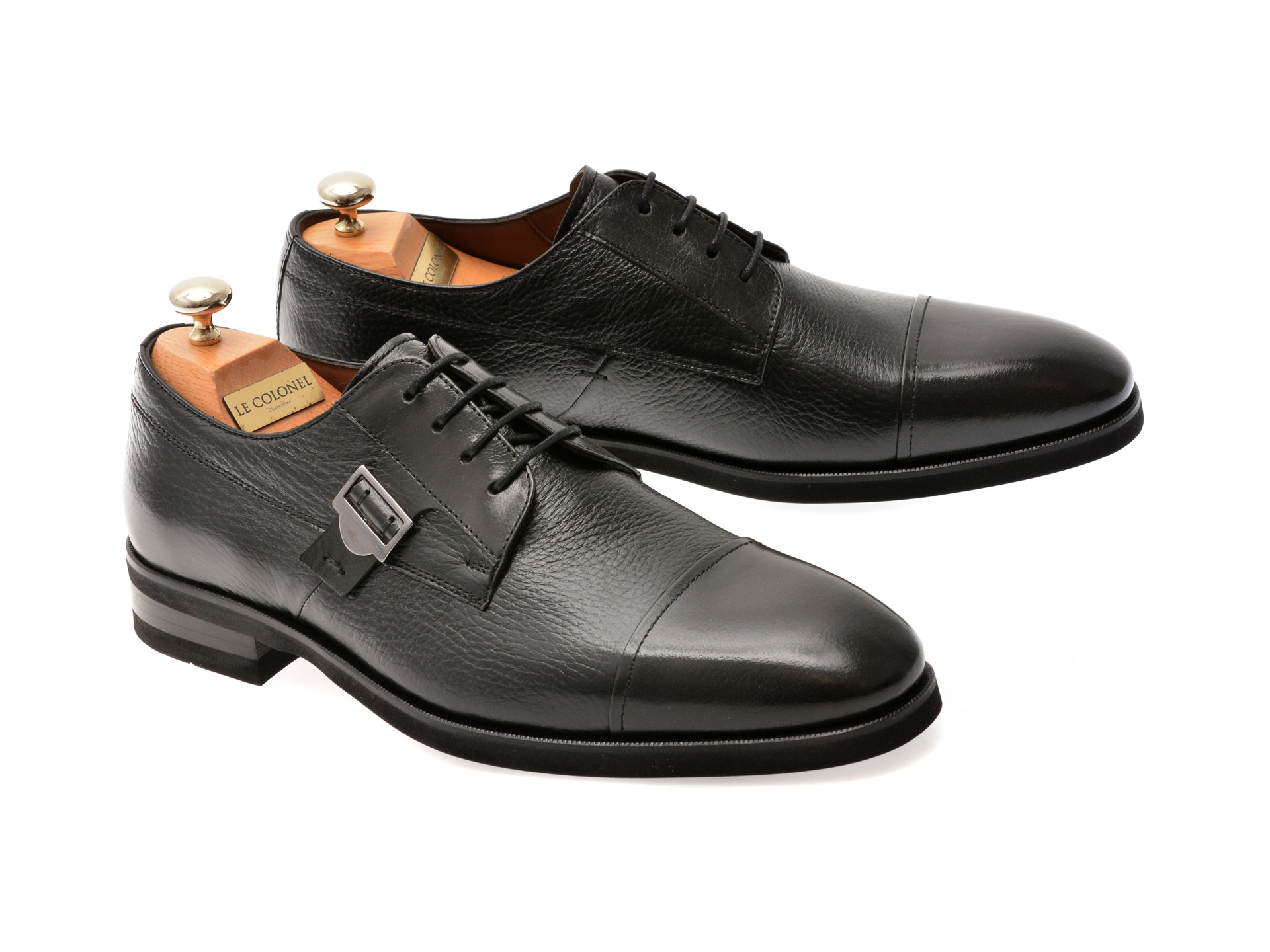 Pantofi eleganti LE COLONEL negri, 484110, din piele naturala