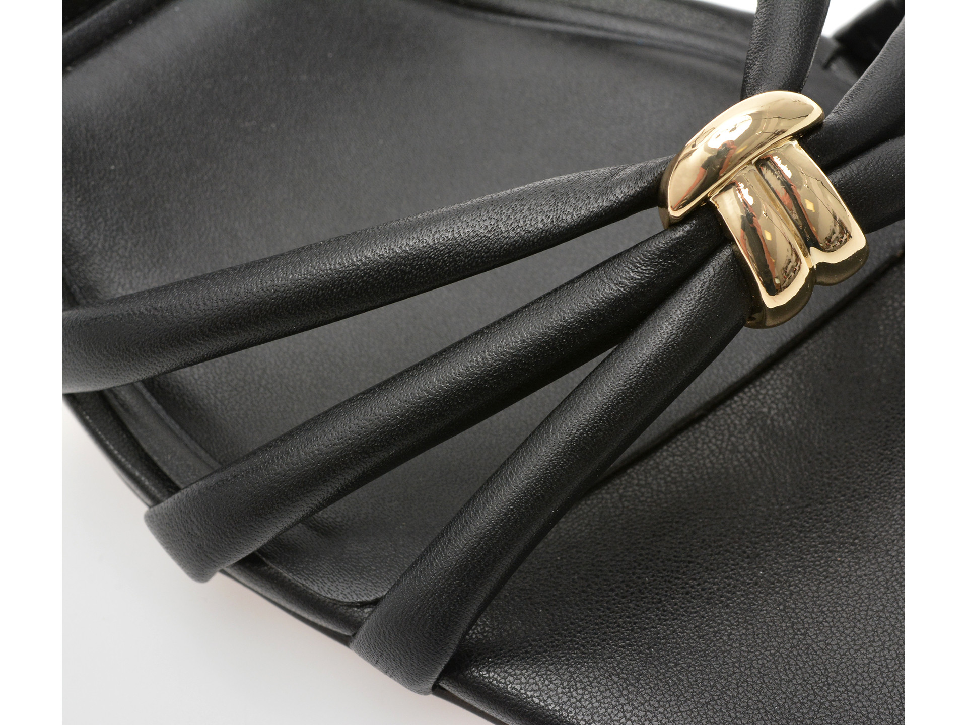 Sandale eleganti ALDO negre, KAILAYA 001, din piele naturala