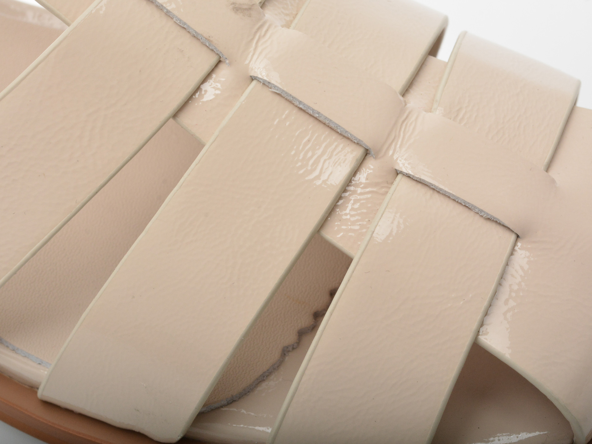 Sandale EPICA bej, 1131G11, din piele naturala lacuita