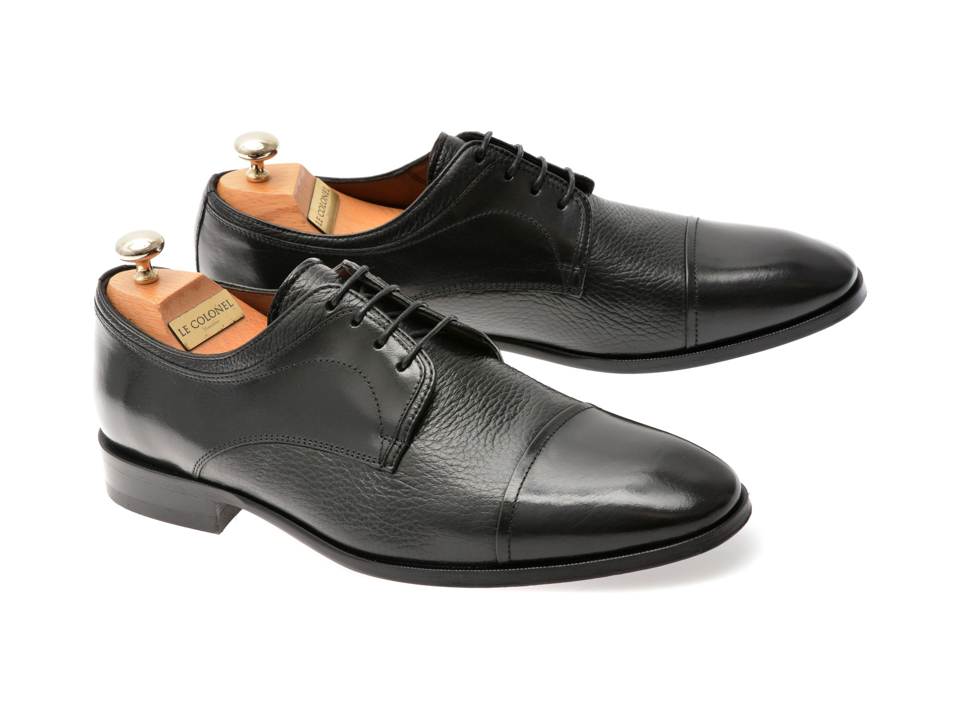 Pantofi eleganti LE COLONEL negri, 487109, din piele naturala