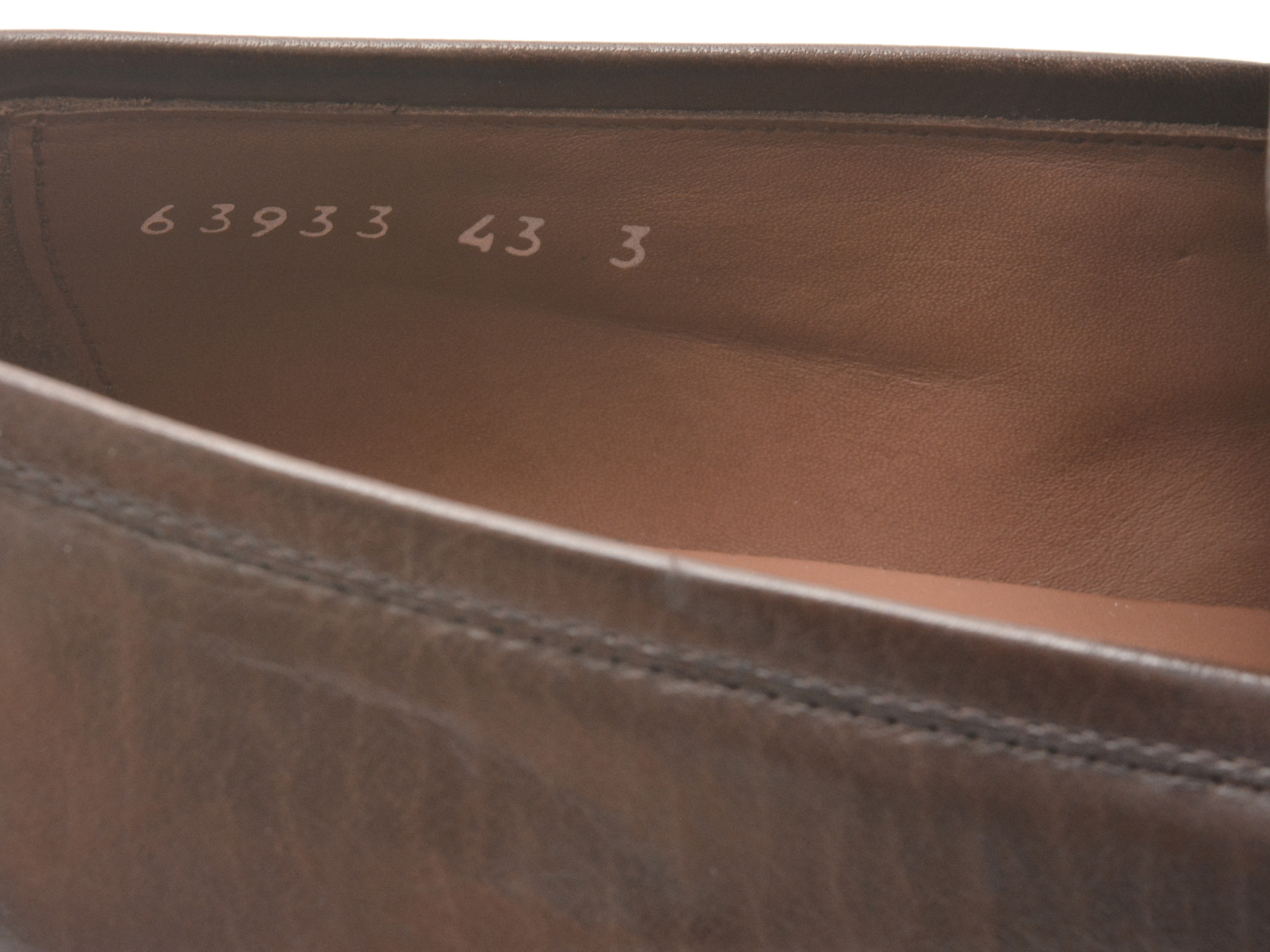 Mocasini eleganti LE COLONEL maro, 63933, din piele naturala