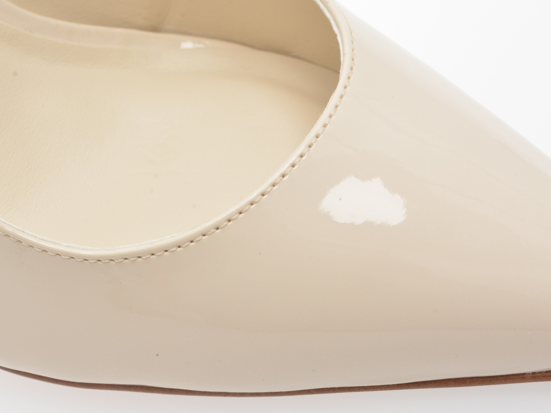 Pantofi eleganti ALDO bej, SERALINA 276, din piele ecologica lacuita