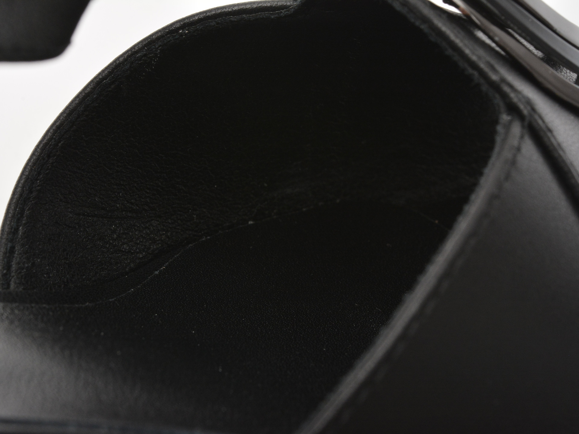 Sandale IMAGE negre, 201508, din piele naturala