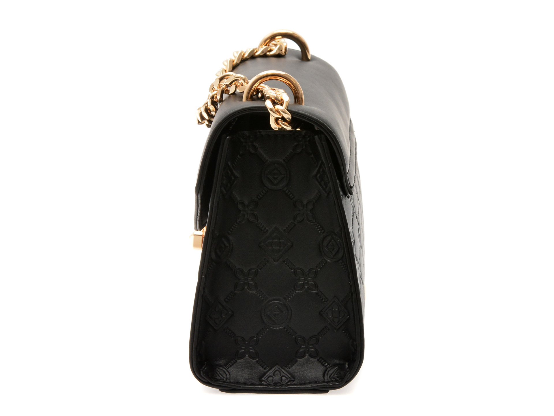 Geanta ALDO neagra, CRELALLE 001, din piele ecologica