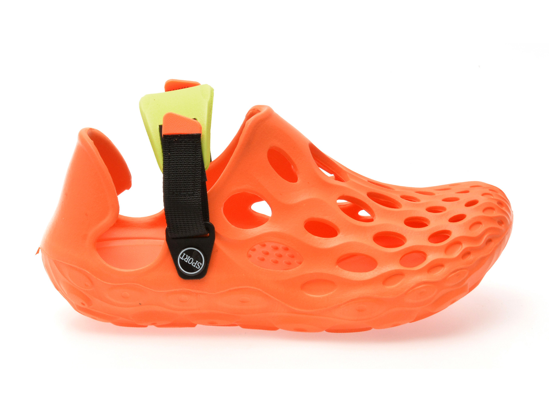 Papuci GRYXX portocalii, 868W, din piele ecologica