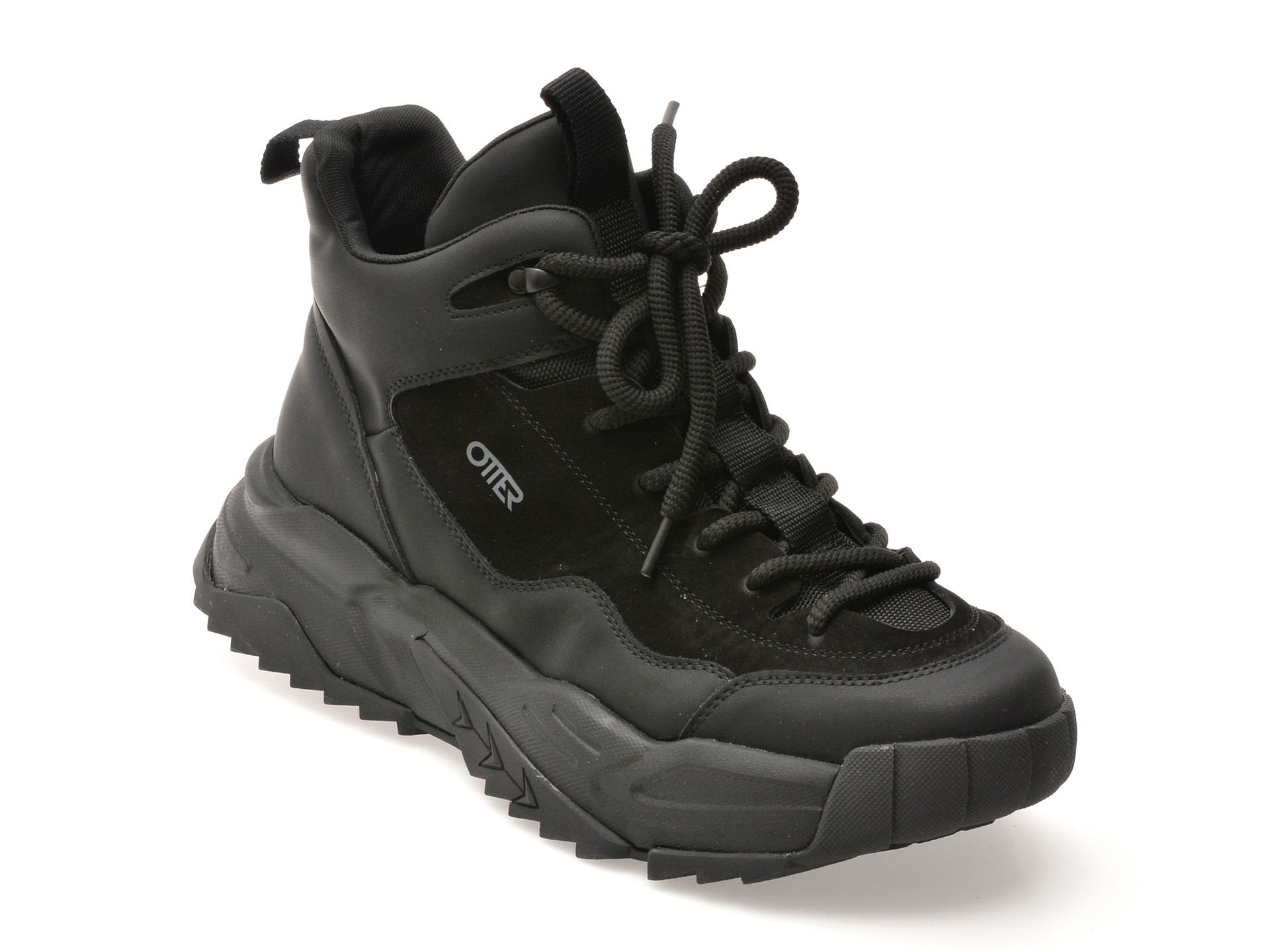 Ghete OTTER negre, 120, din piele naturala