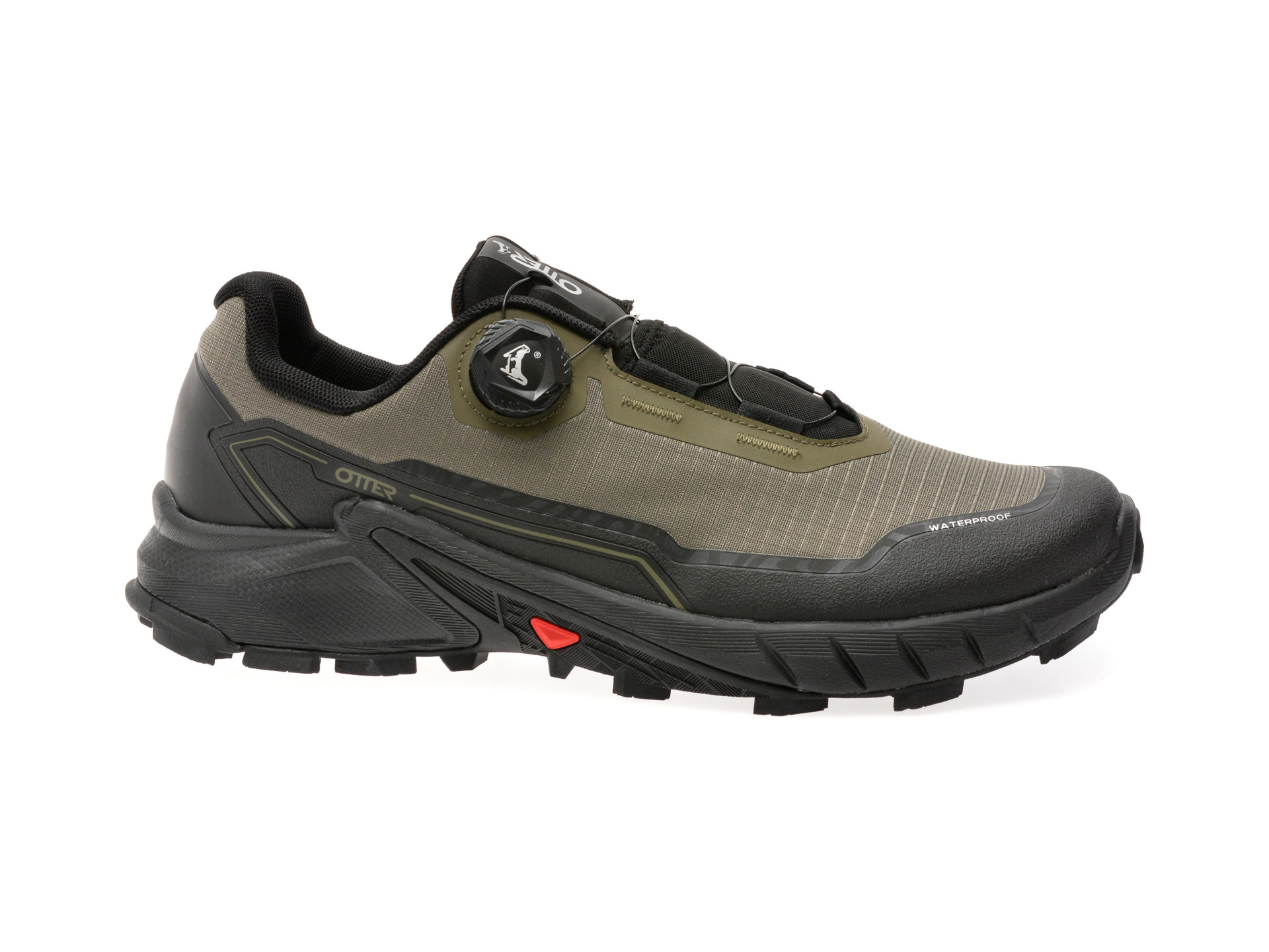 Pantofi sport OTTER kaki, 902, din material textil