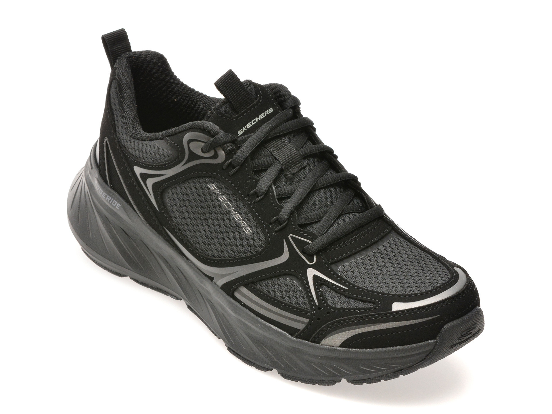 Pantofi sport SKECHERS negri, EDGERIDE, din material textil