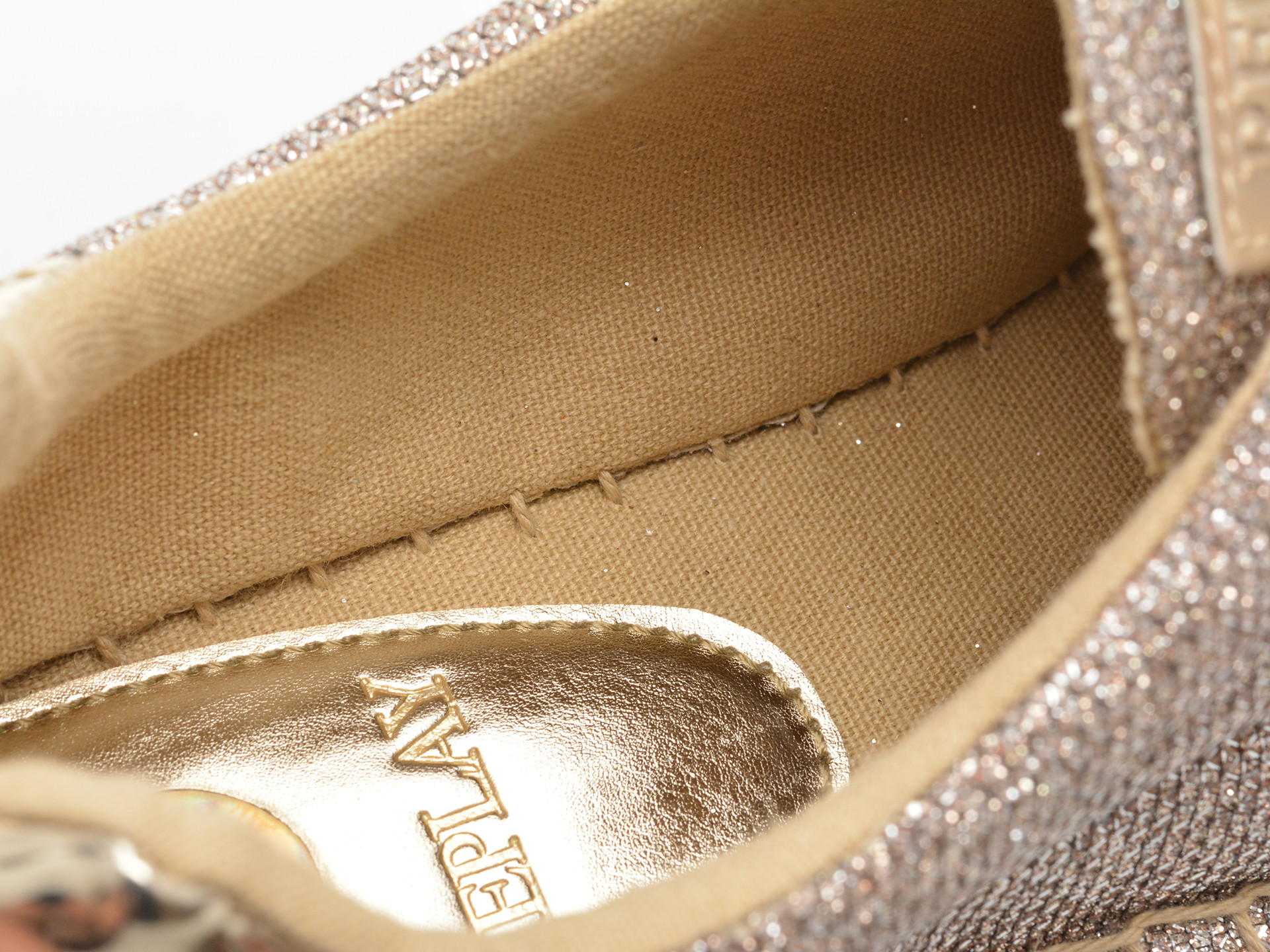 Pantofi REPLAY aurii, WF2224S, din material textil