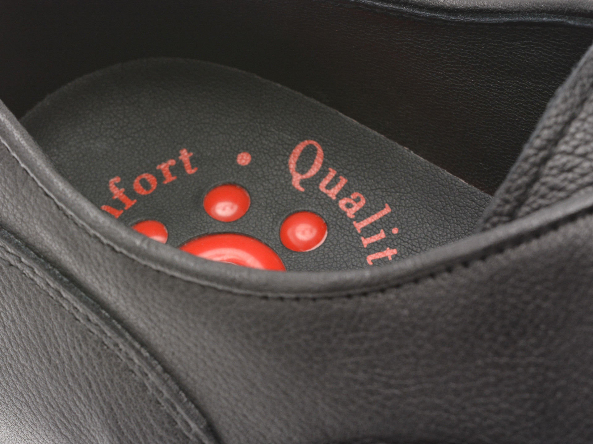 Pantofi eleganti OTTER negri, 2388, din piele naturala