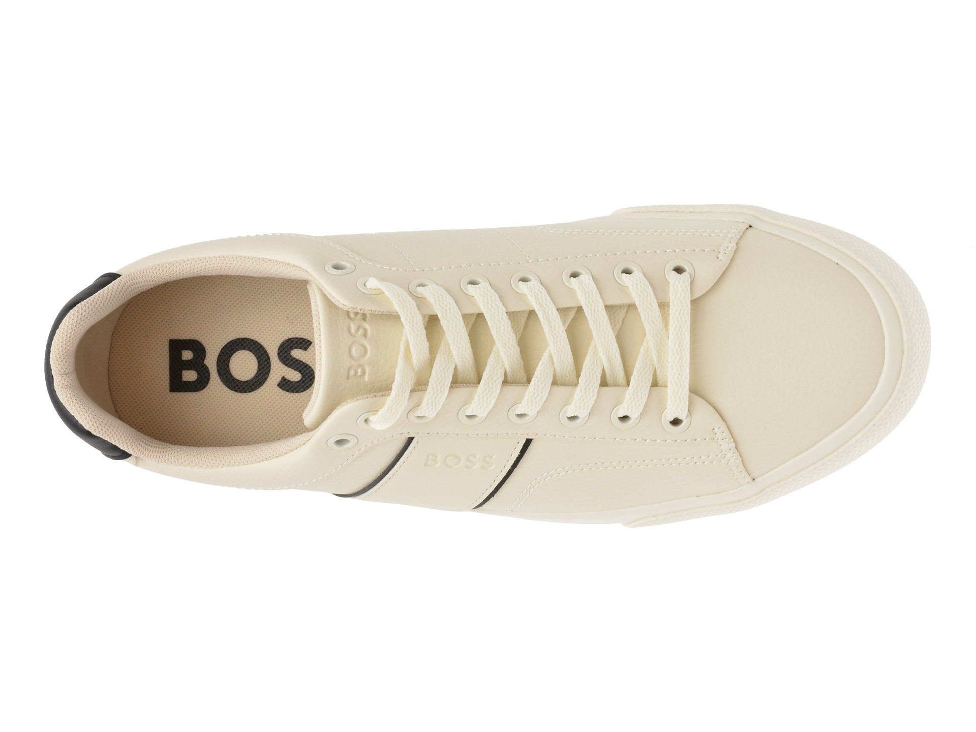 Pantofi sport BOSS bej, 2833, din piele ecologica
