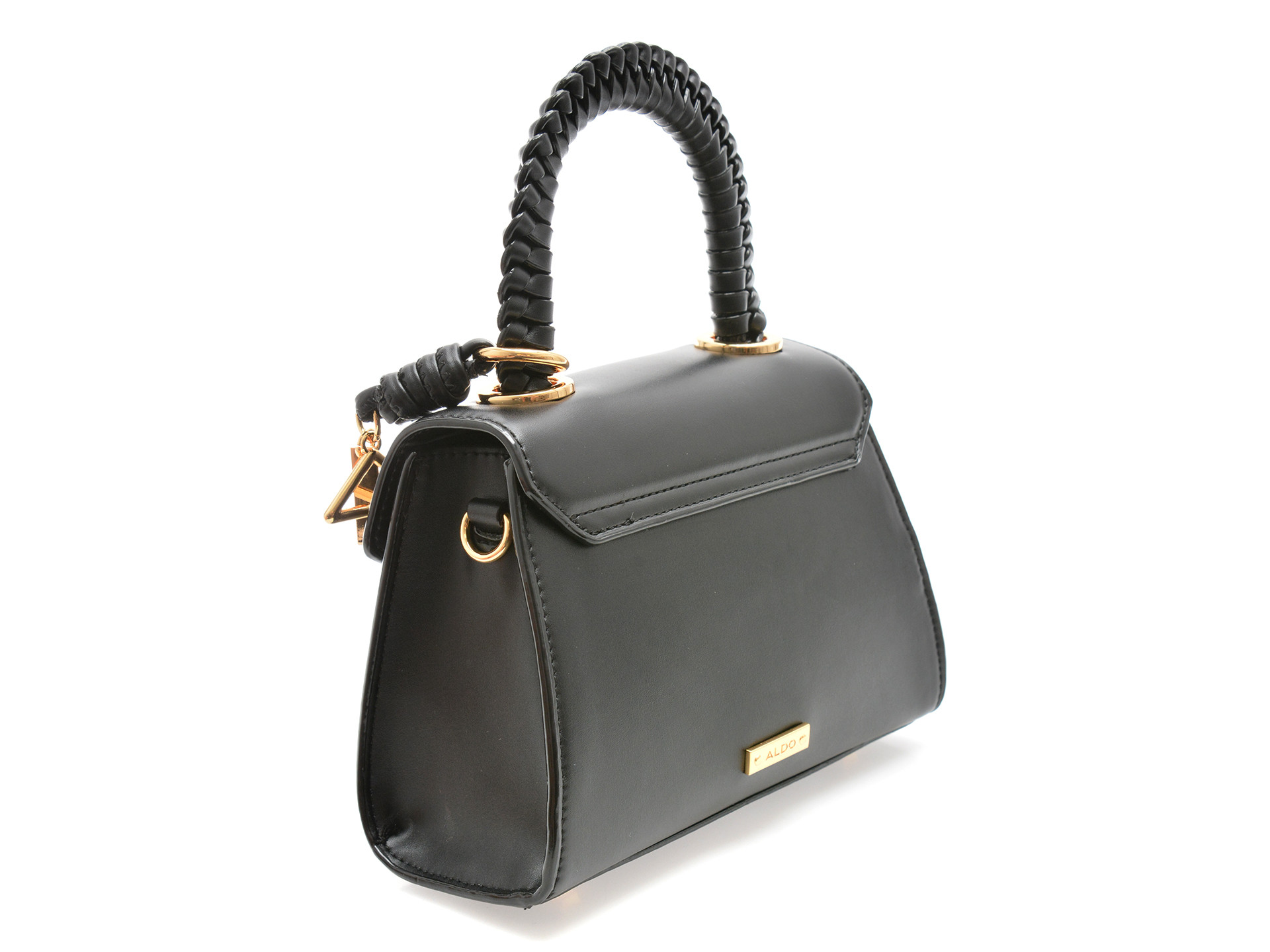 Geanta ALDO neagra, SADIEHB 006, din piele ecologica