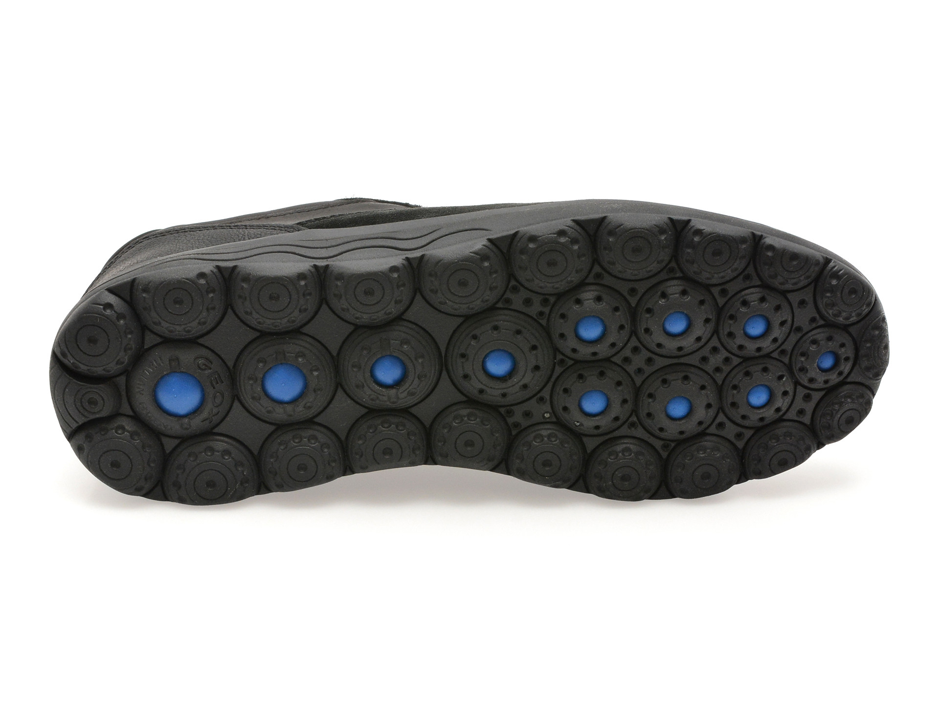 Pantofi sport GEOX negri, U16BYE, din piele naturala