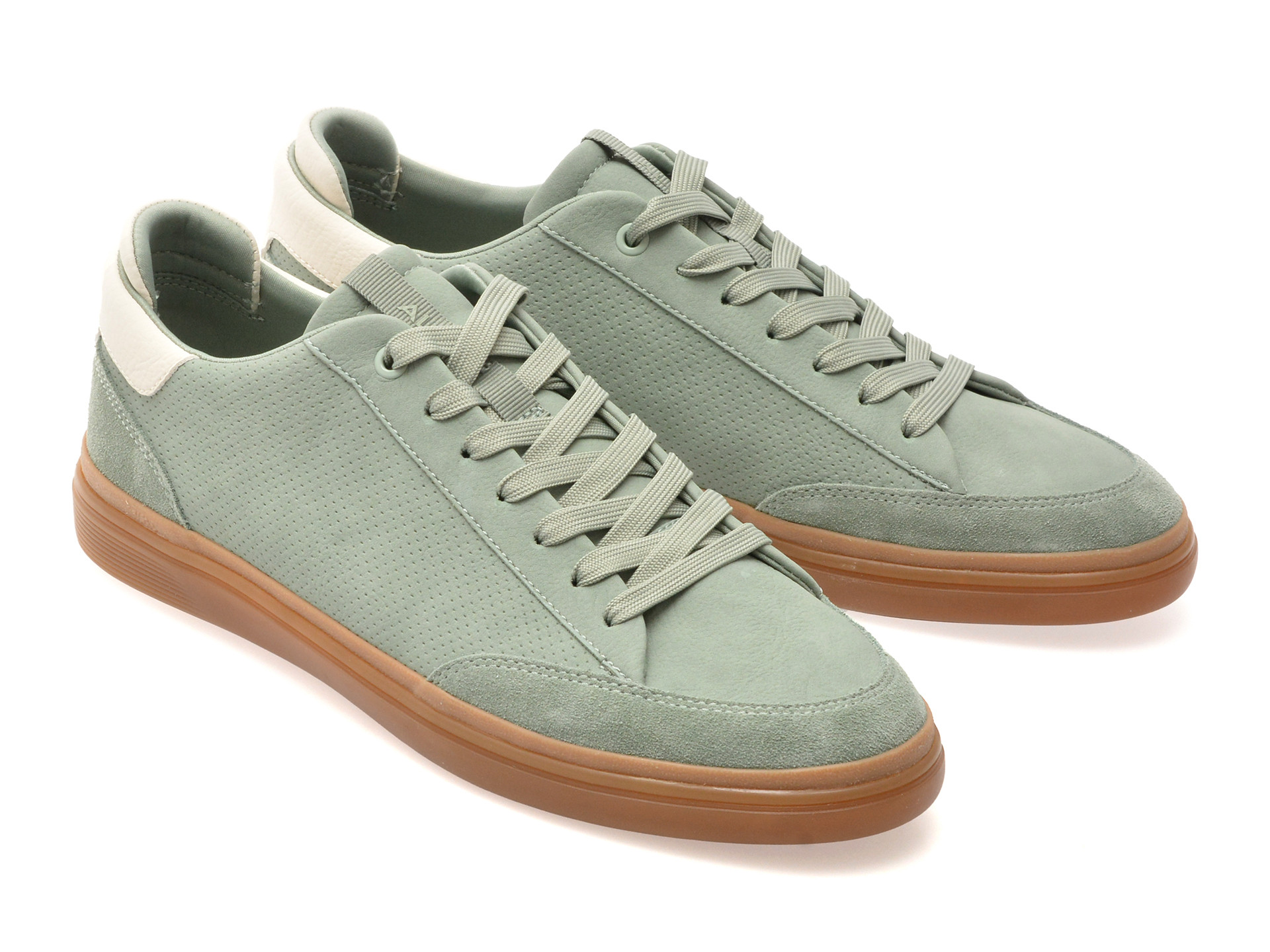 Pantofi sport ALDO verzi, STEPUP 330, din piele ecologica