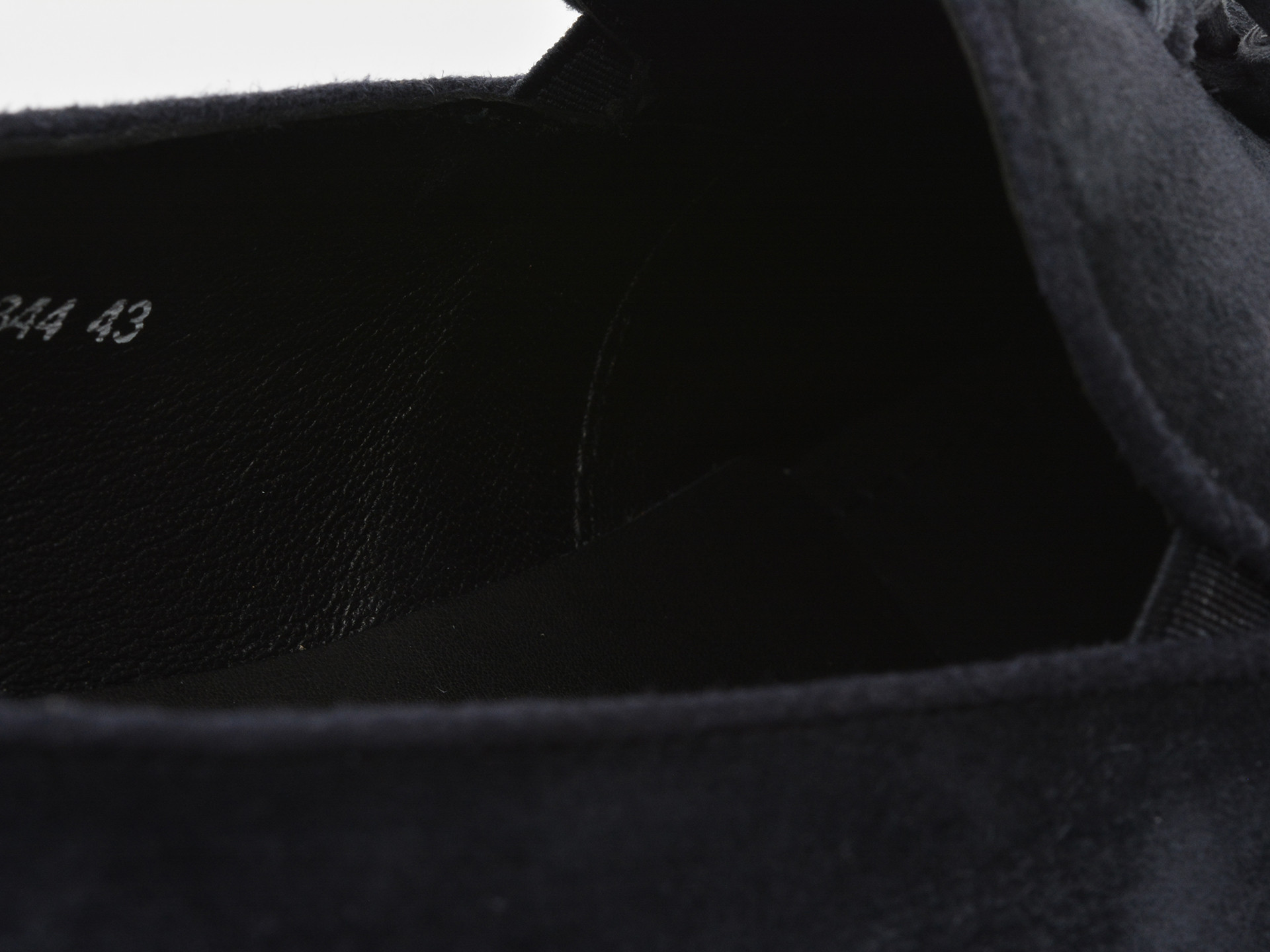 Mocasini eleganti EPICA albastri, J8365, din piele intoarsa