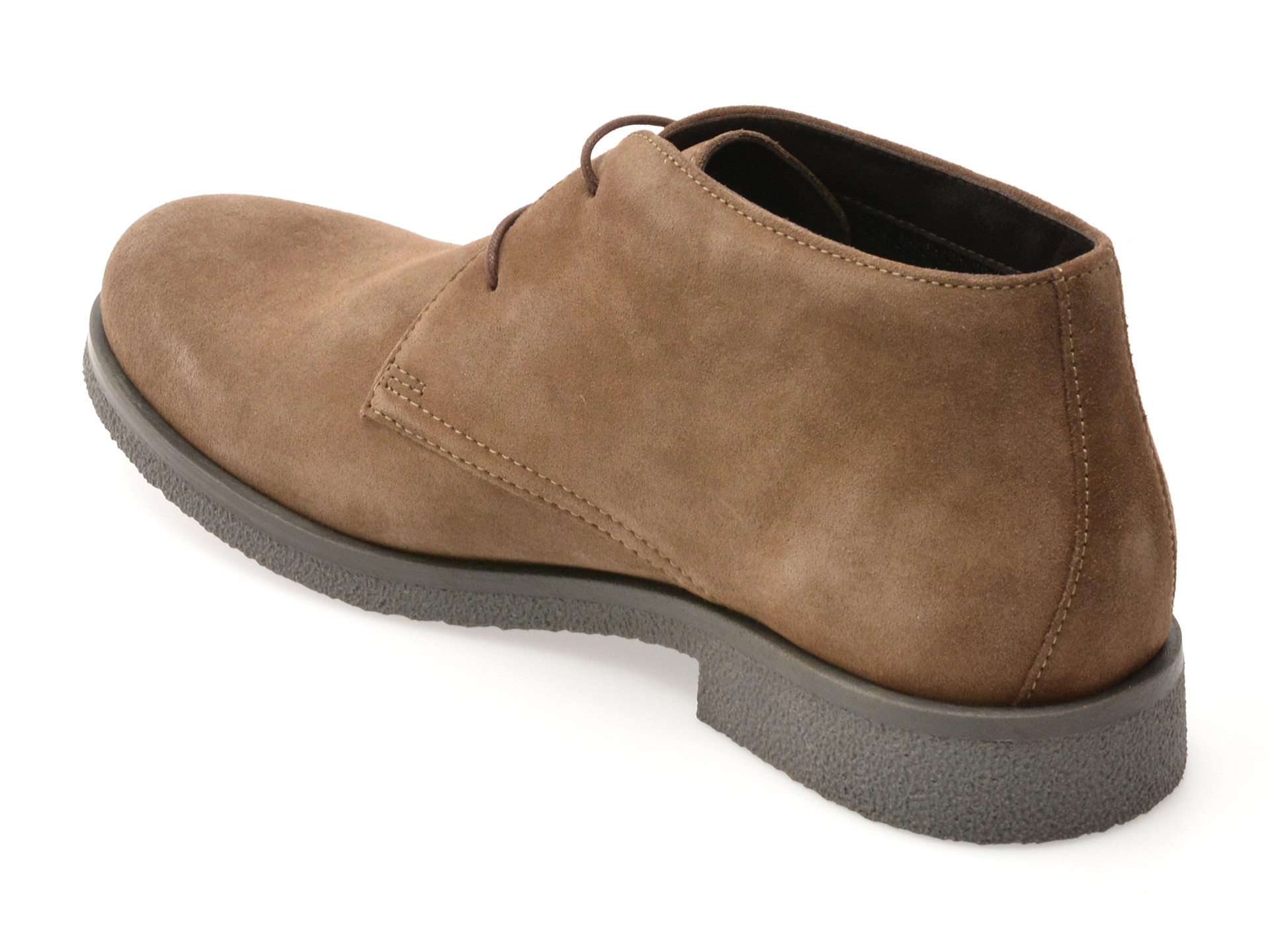 Ghete GEOX maro, U0458A, din piele intoarsa