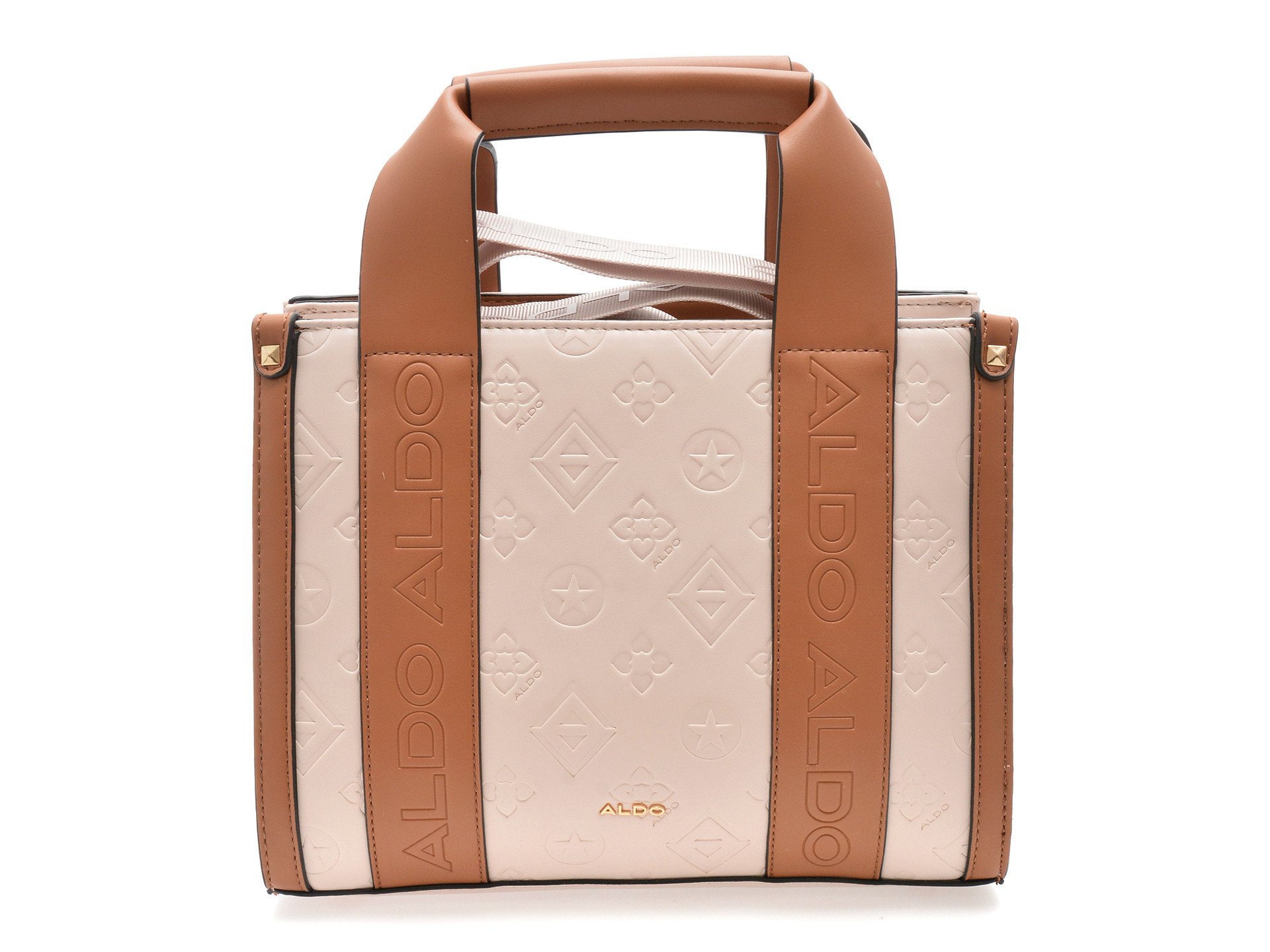 Geanta ALDO bej, QIANWANN 110, din piele ecologica