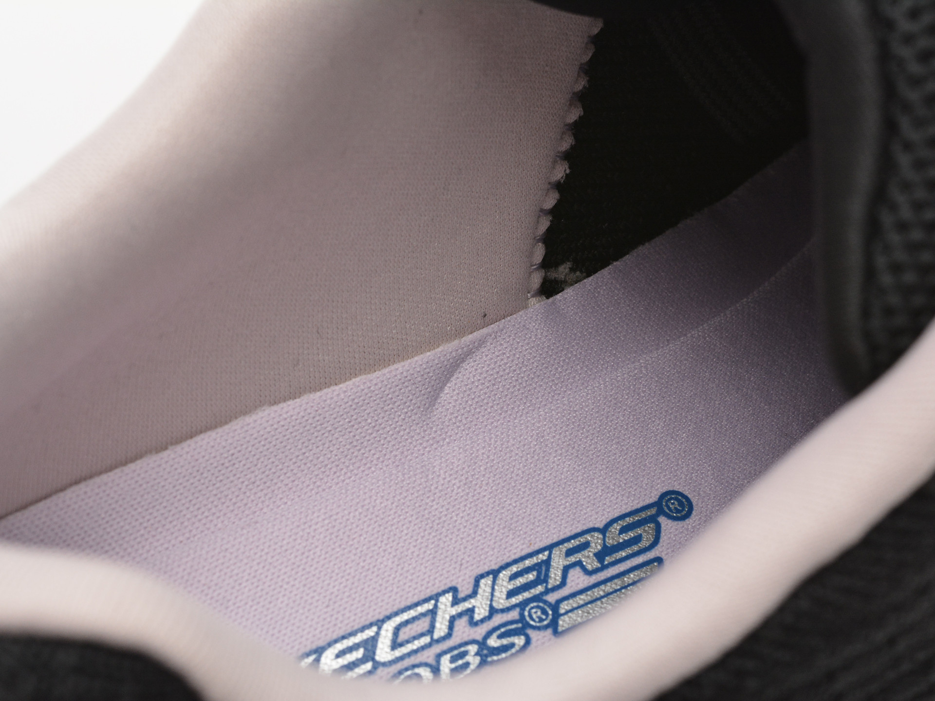 Pantofi sport SKECHERS negri, BOBS MODA FLEX, din material textil