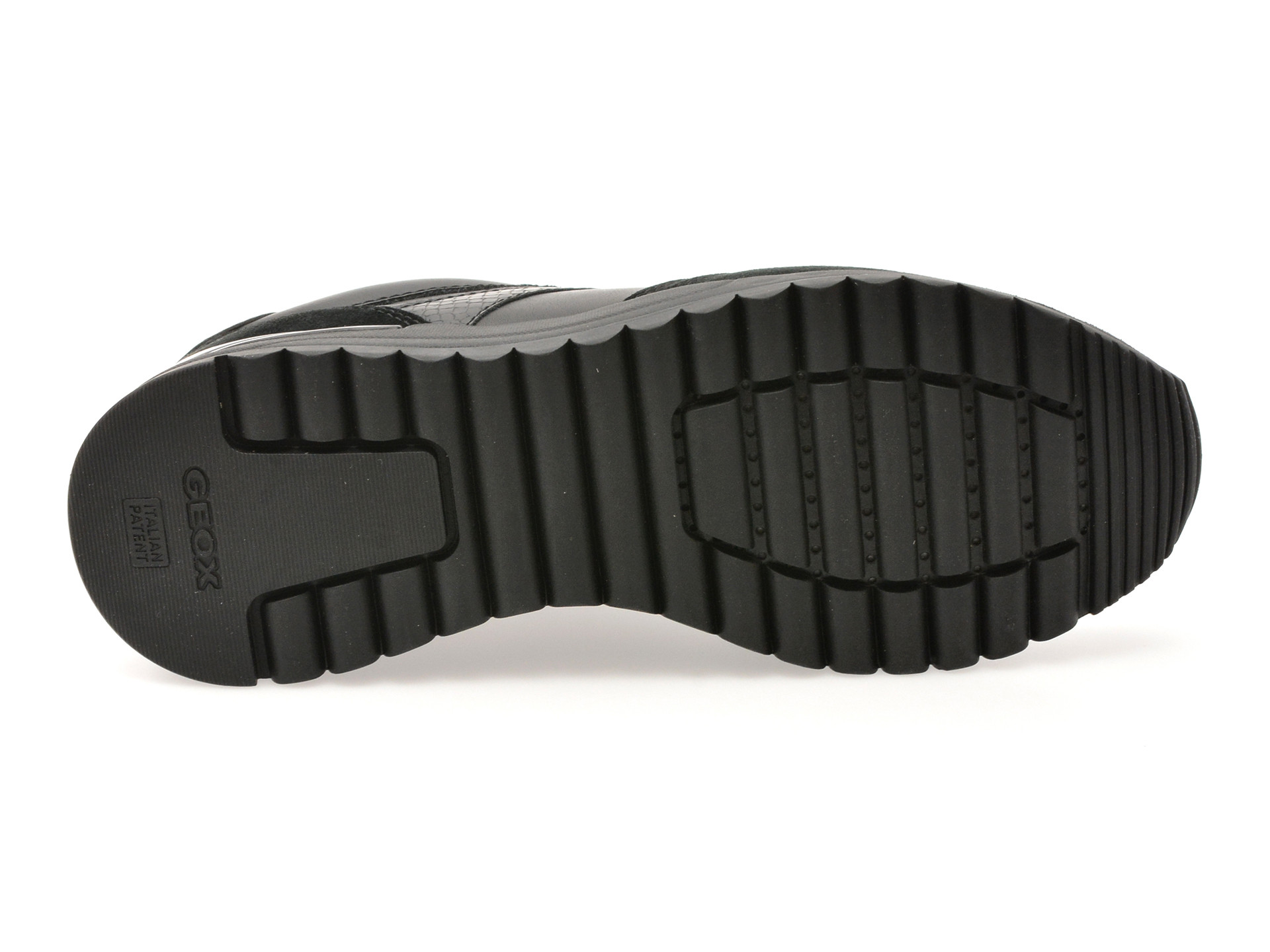 Pantofi sport GEOX negri, D5600B, din piele naturala