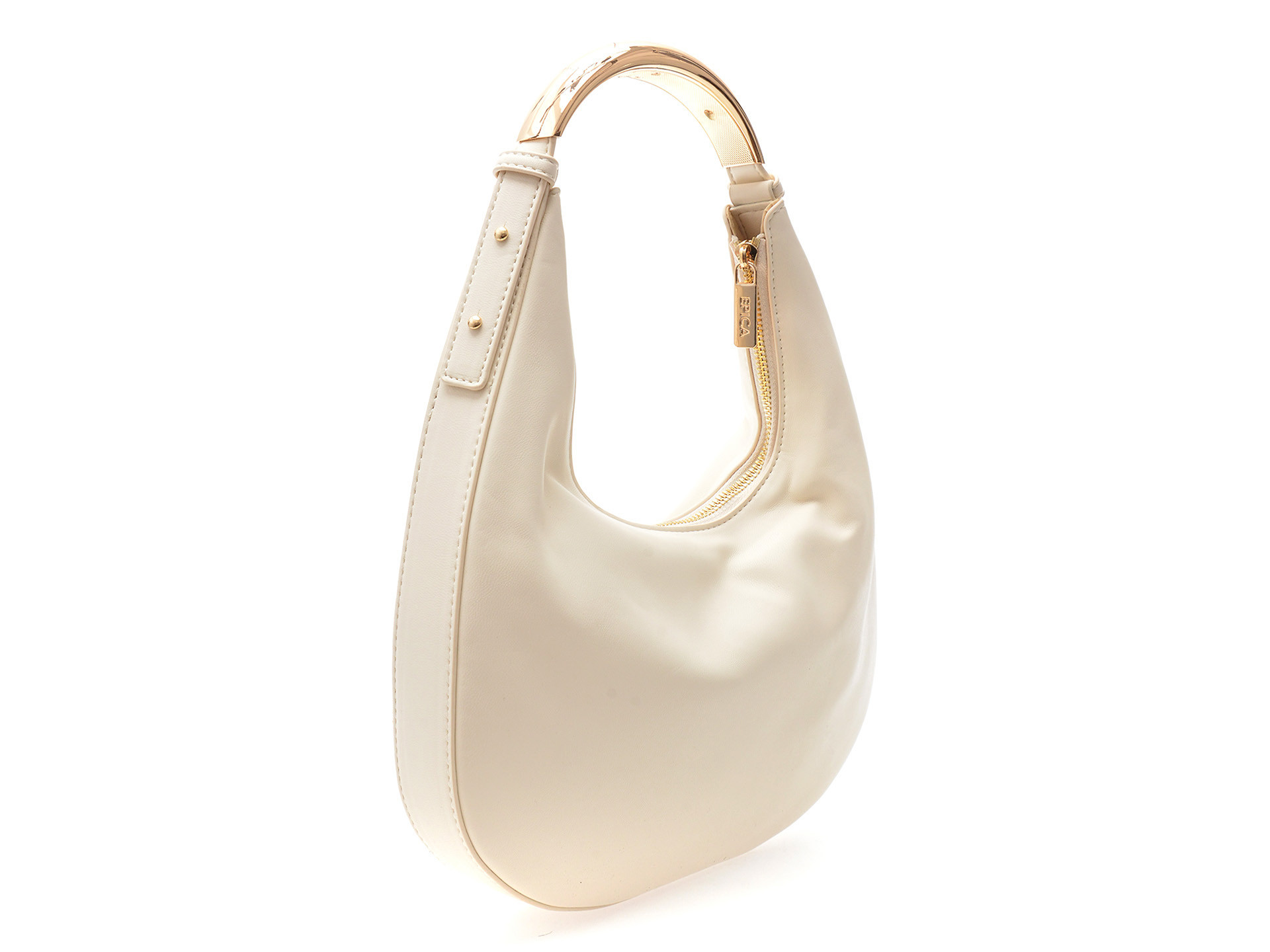 Geanta EPICA alba, 1, din piele ecologica