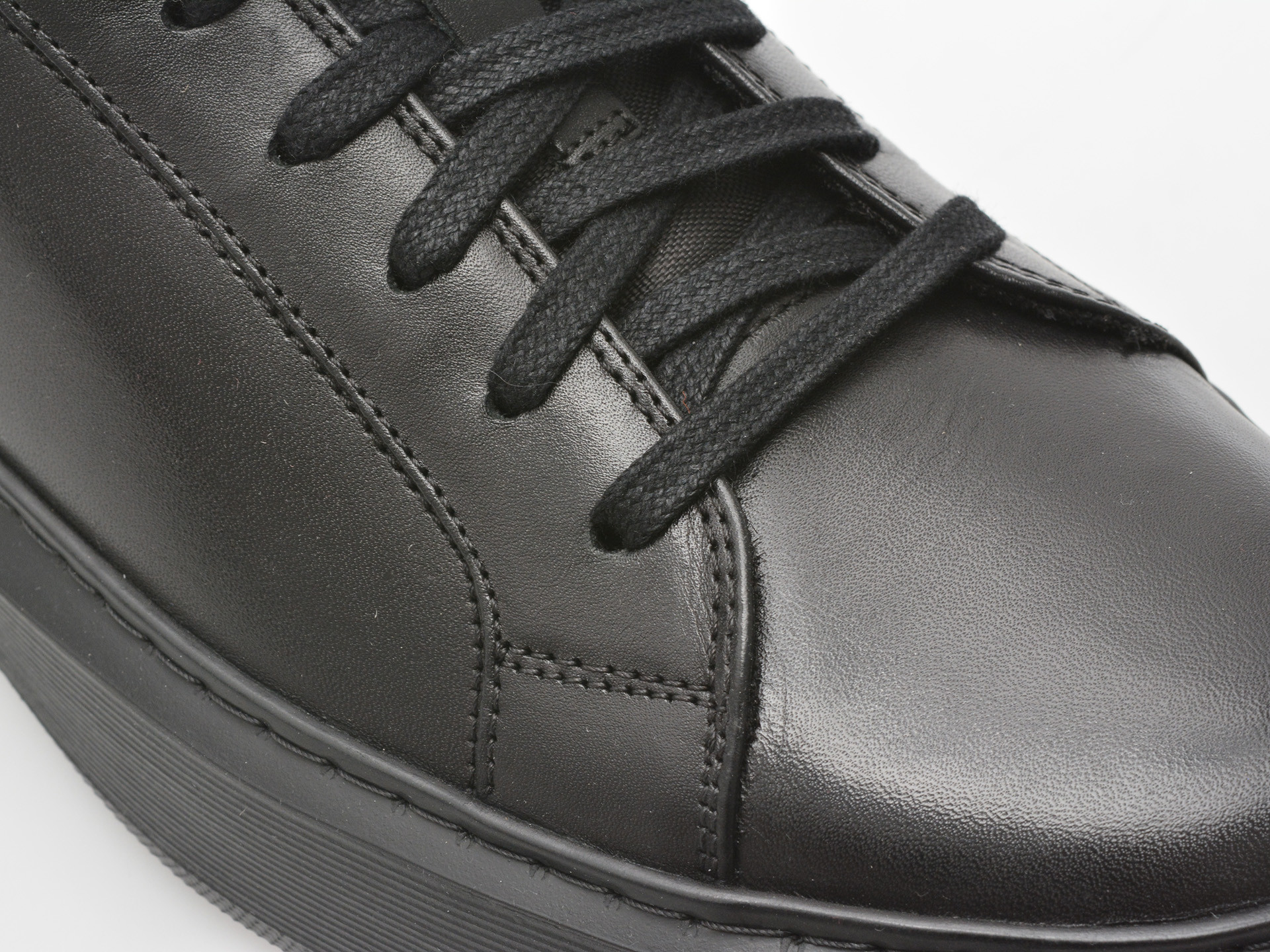 Pantofi sport geox negri u455wd din piele naturala