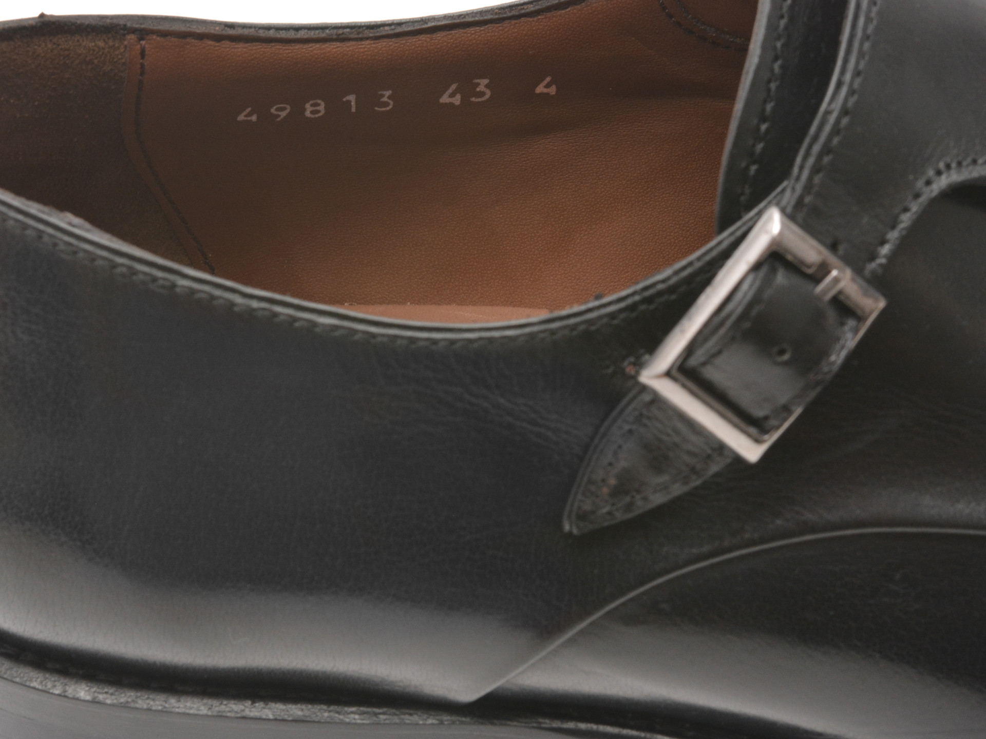 Pantofi eleganti LE COLONEL negri, 49813, din piele naturala