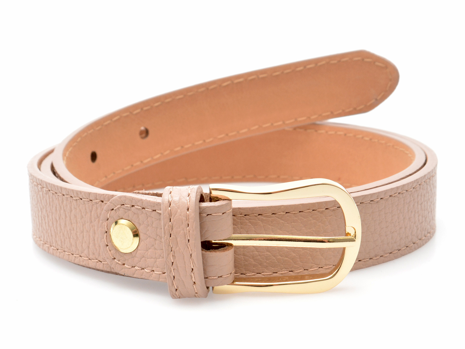 Curea EPICA roz, F33, din piele naturala