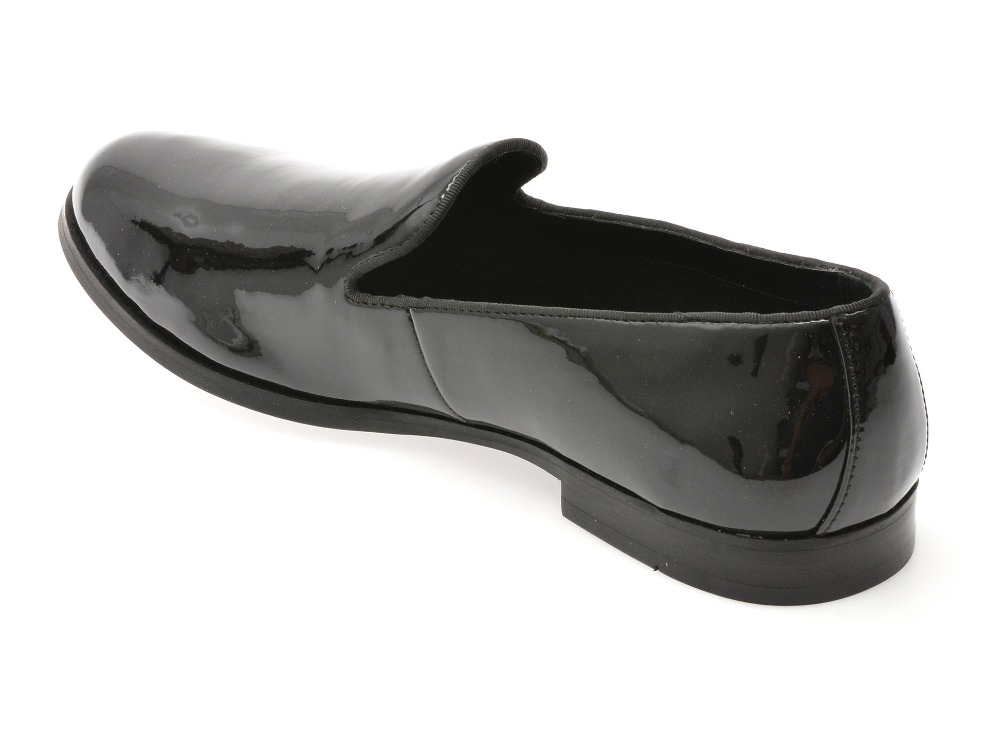 Pantofi ALDO negri, CASINO 001, din piele ecologica lacuita