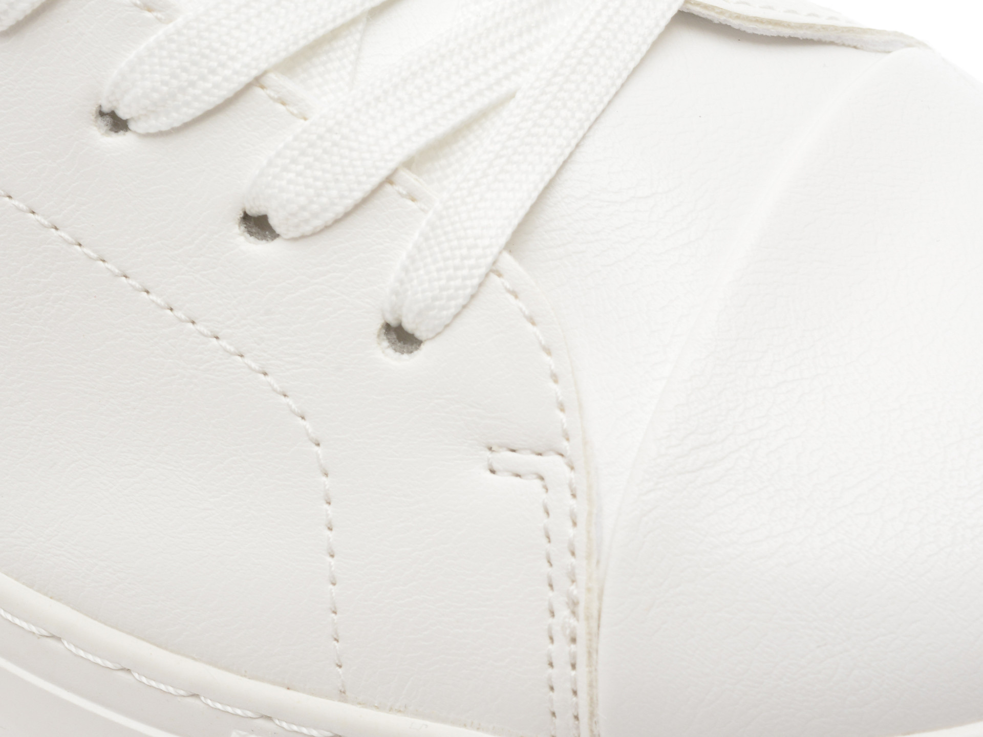 Pantofi sport ALDO albi, BELFORD 100, din piele ecologica