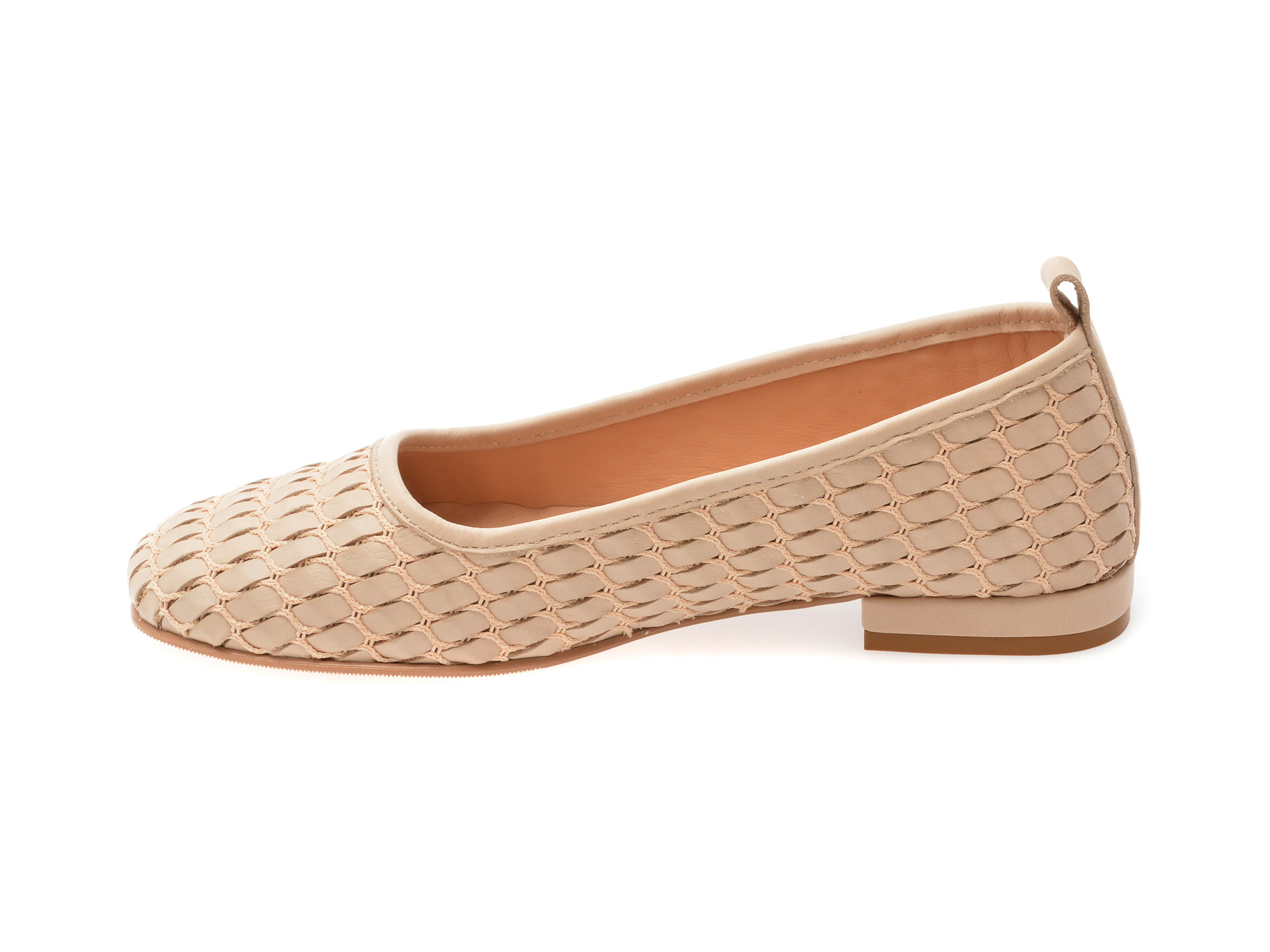 Balerini EPICA bej, 532210, din piele naturala