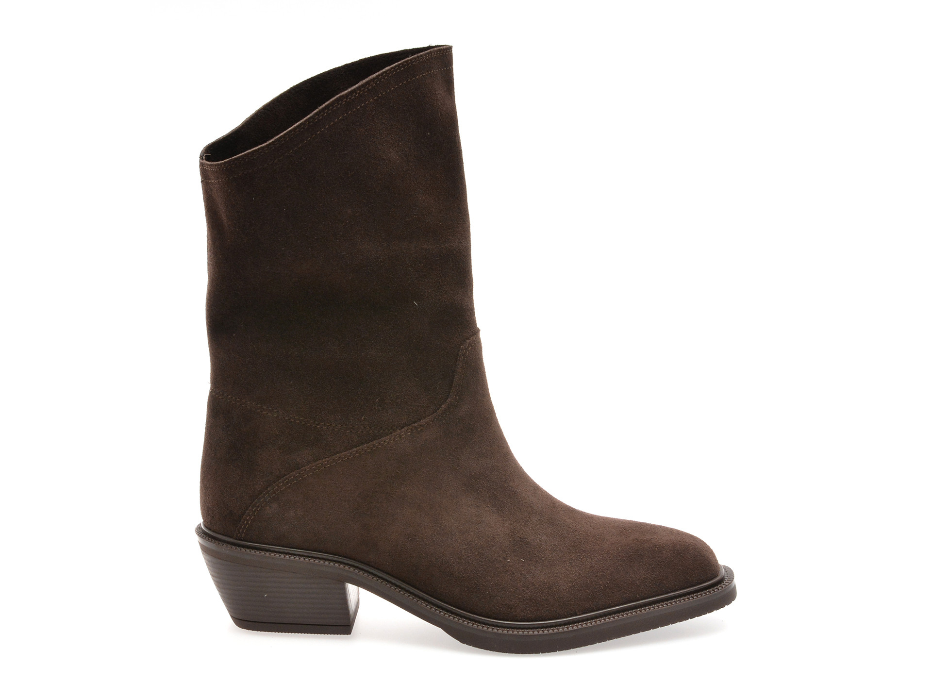 Ciocate elegante EPICA maro, 2881584, din piele intoarsa