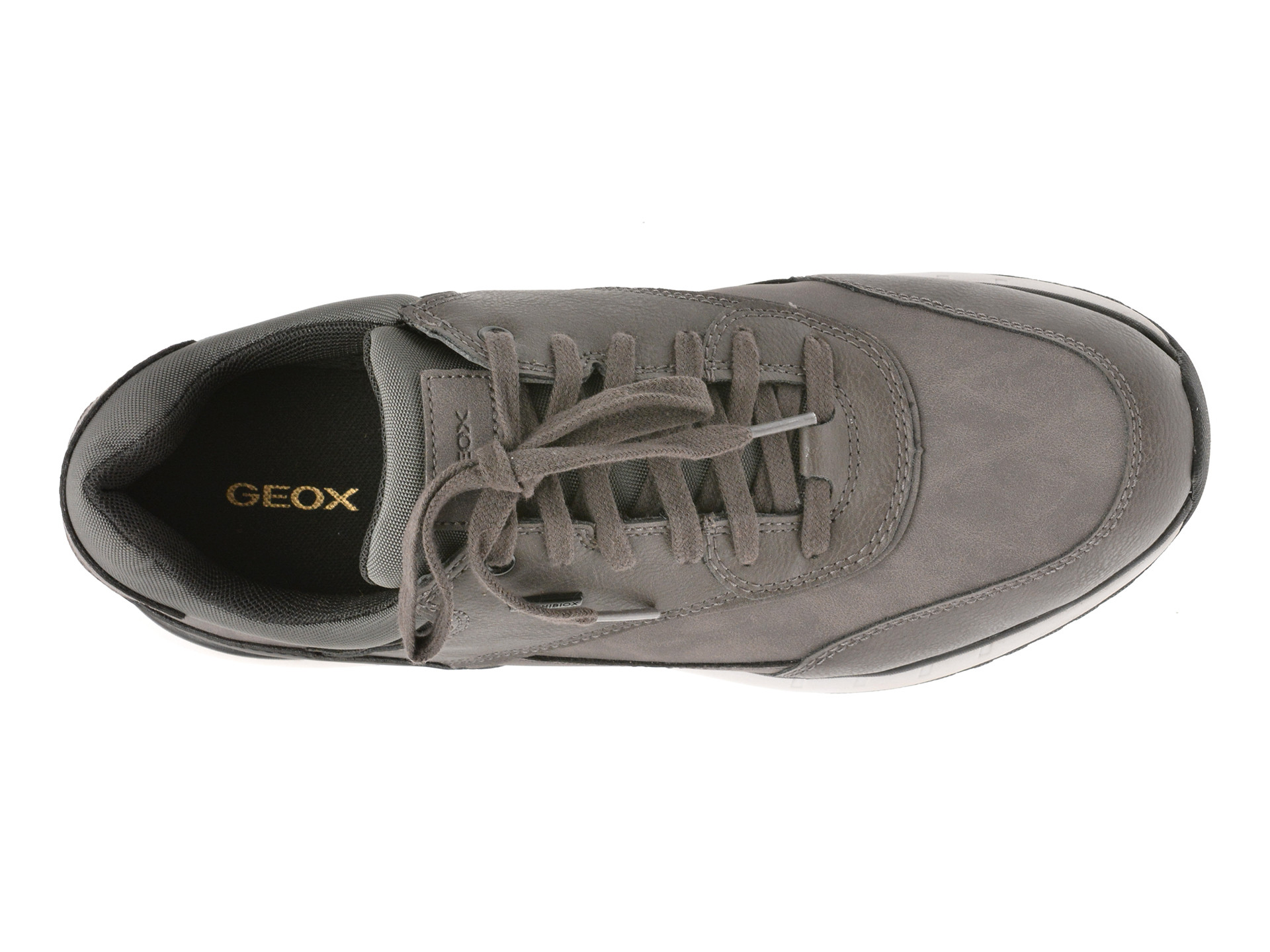 Pantofi sport GEOX gri, U56M6A, din piele ecologica