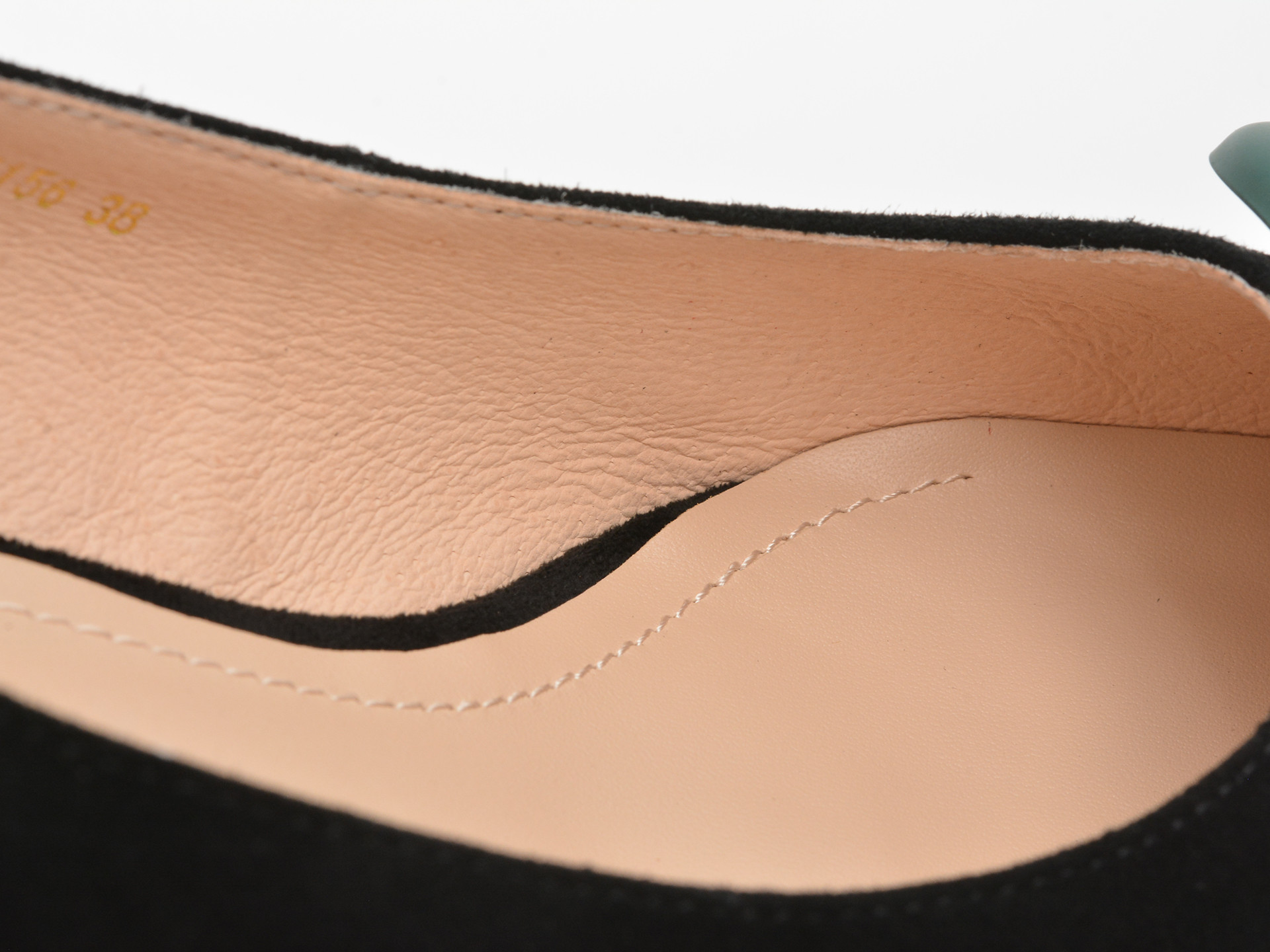 Pantofi EPICA negri, 31190, din piele intoarsa