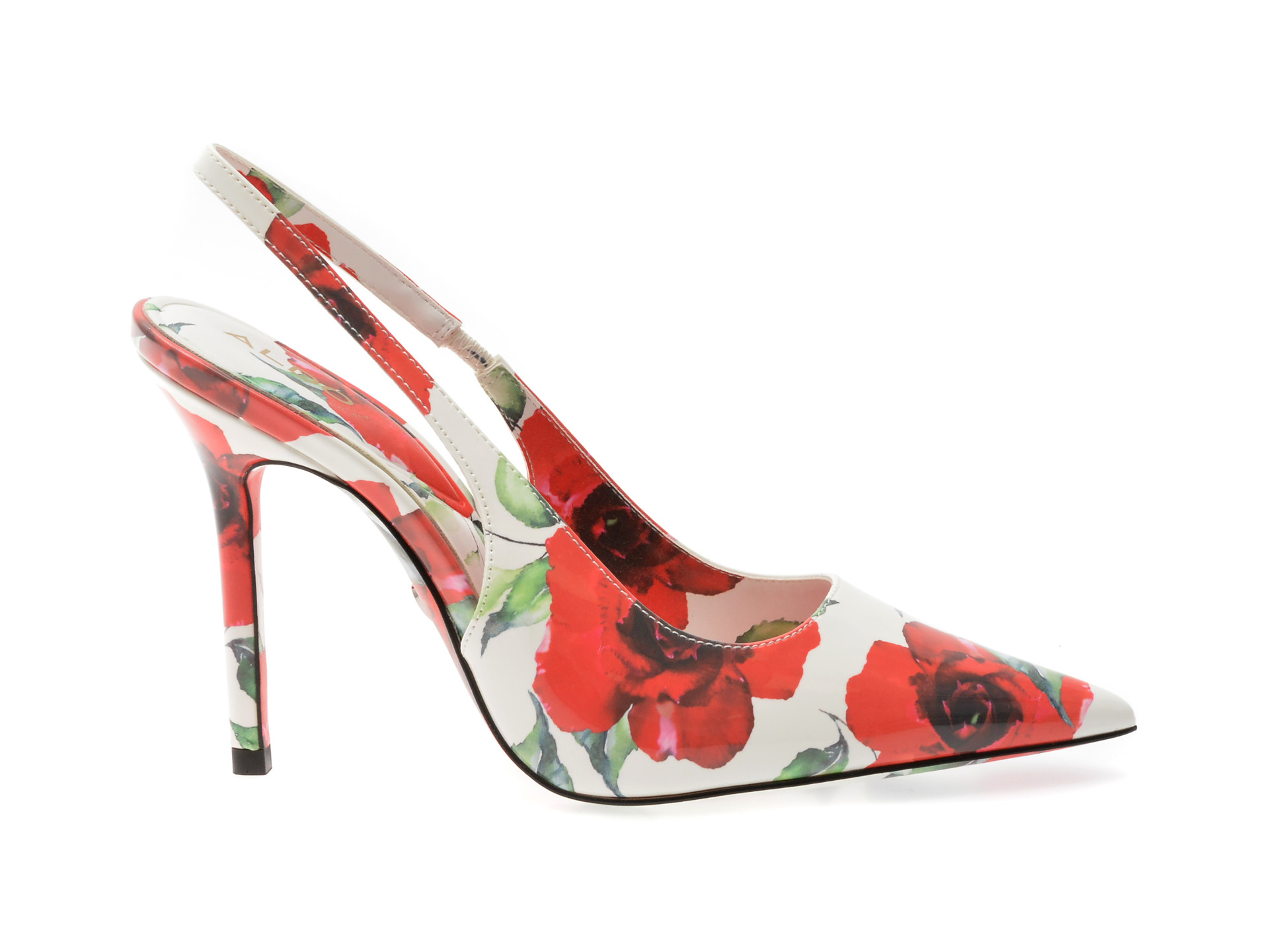 Pantofi eleganti ALDO multicolor, LOVE BLOOM 978, din piele ecologica