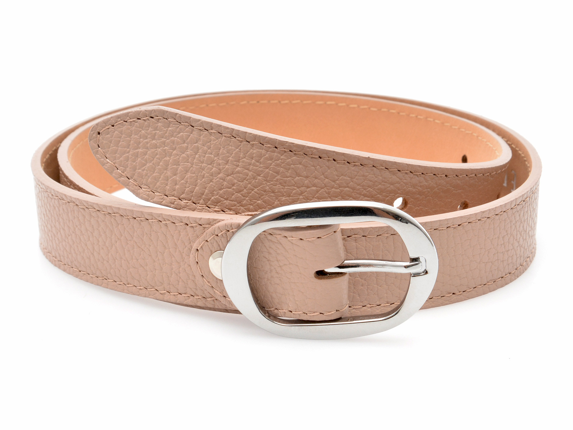 Curea EPICA roz, F32, din piele naturala